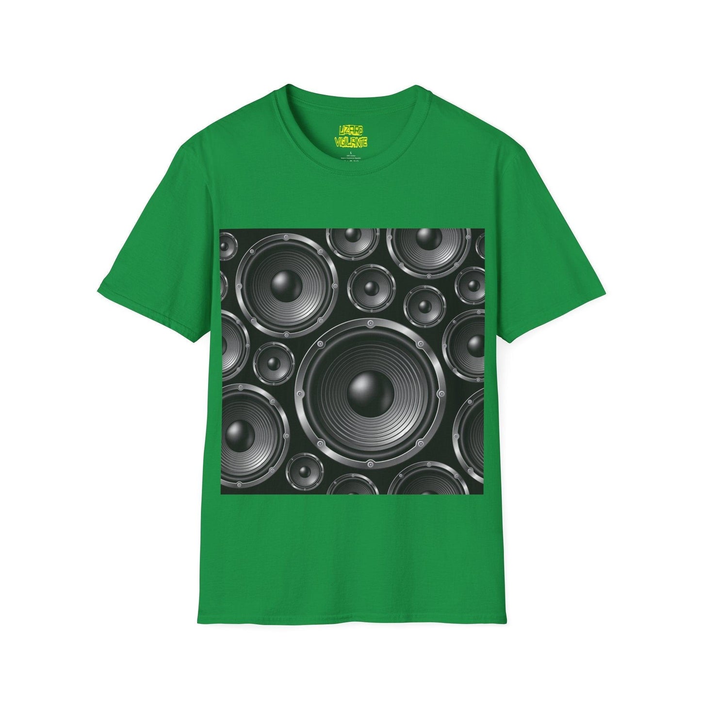 Bluetooth Speakers Unisex Softstyle T-Shirt - Lizard Vigilante