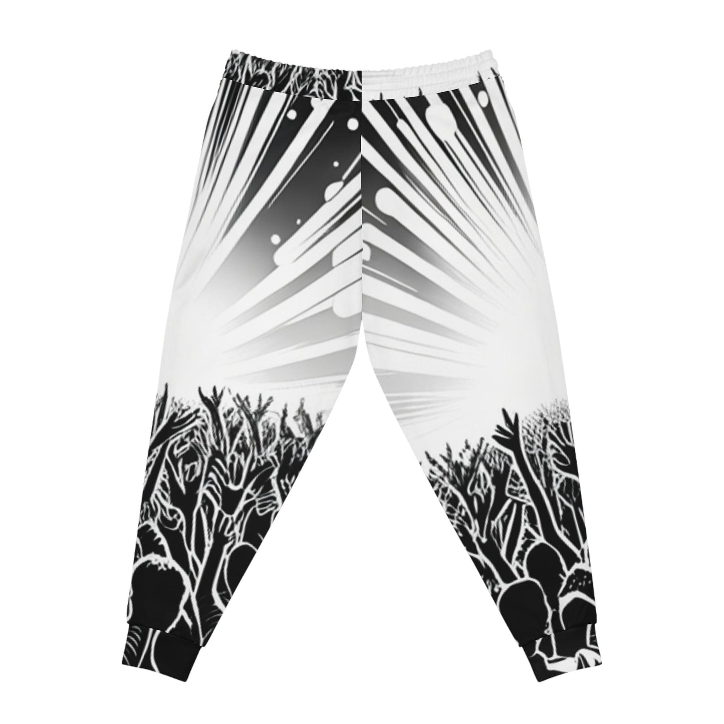 Metal Concert Lighting Athletic Joggers - Lizard Vigilante