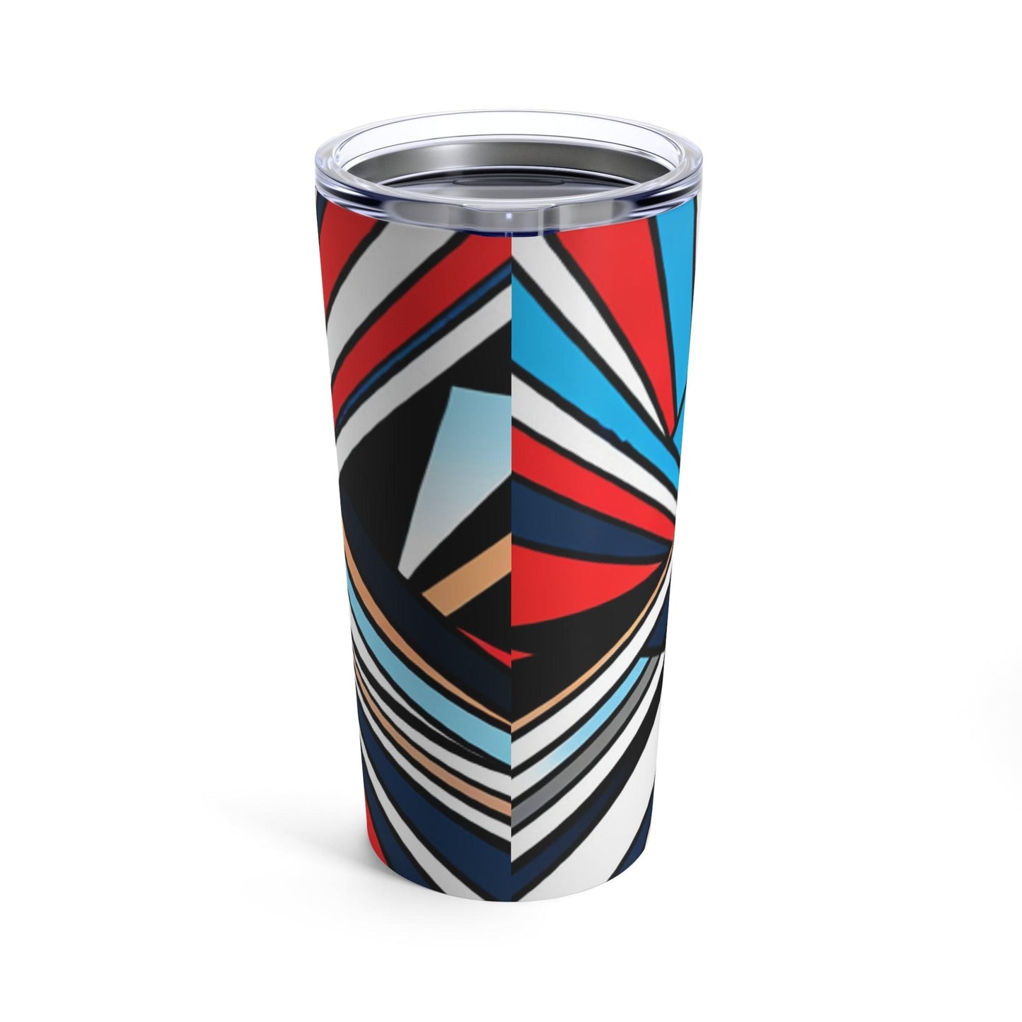 Geometricked Tumbler 20oz - Lizard Vigilante