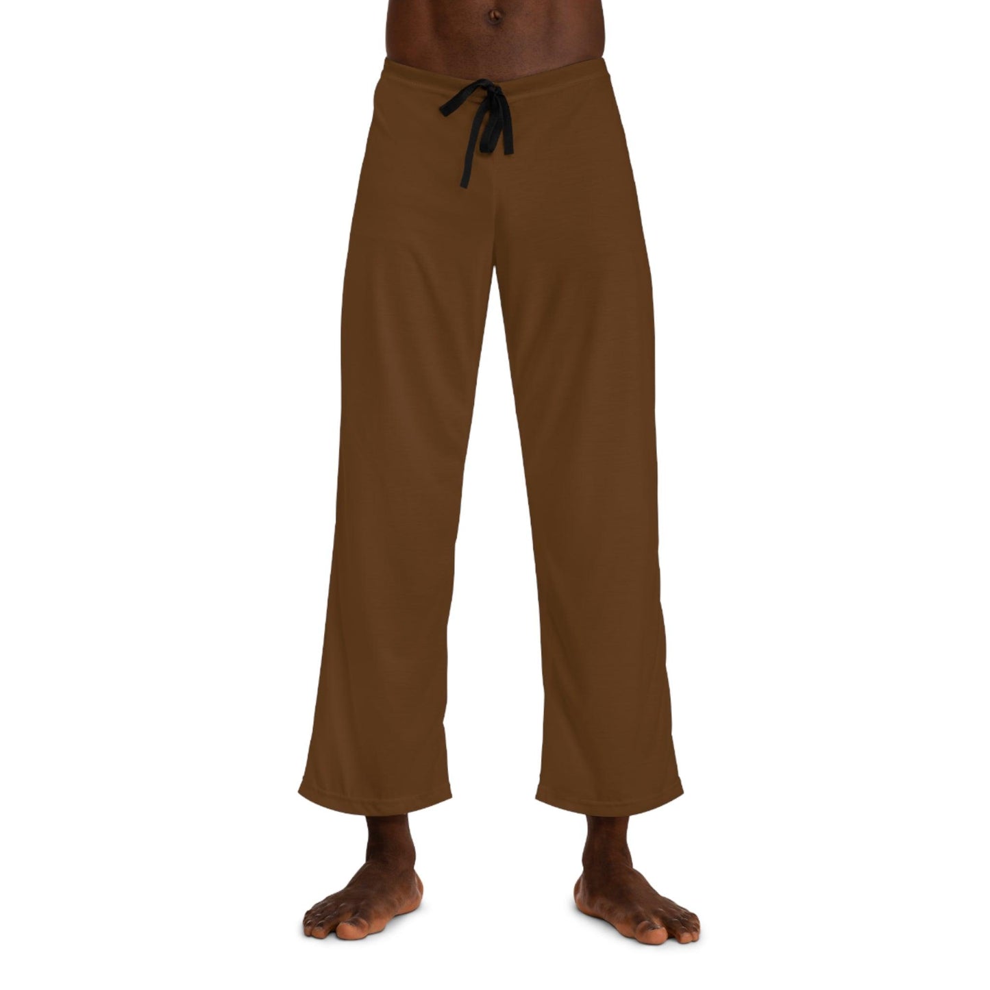 Men's Pajama Pants - Brown - Lizard Vigilante