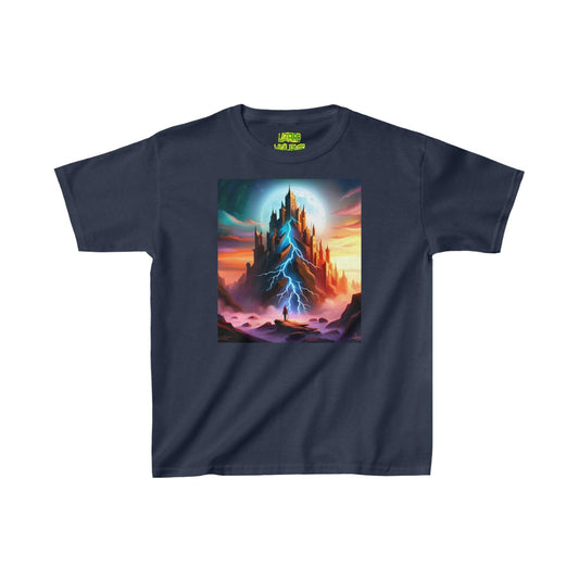 Climb Kids Heavy Cotton™ Tee - Lizard Vigilante