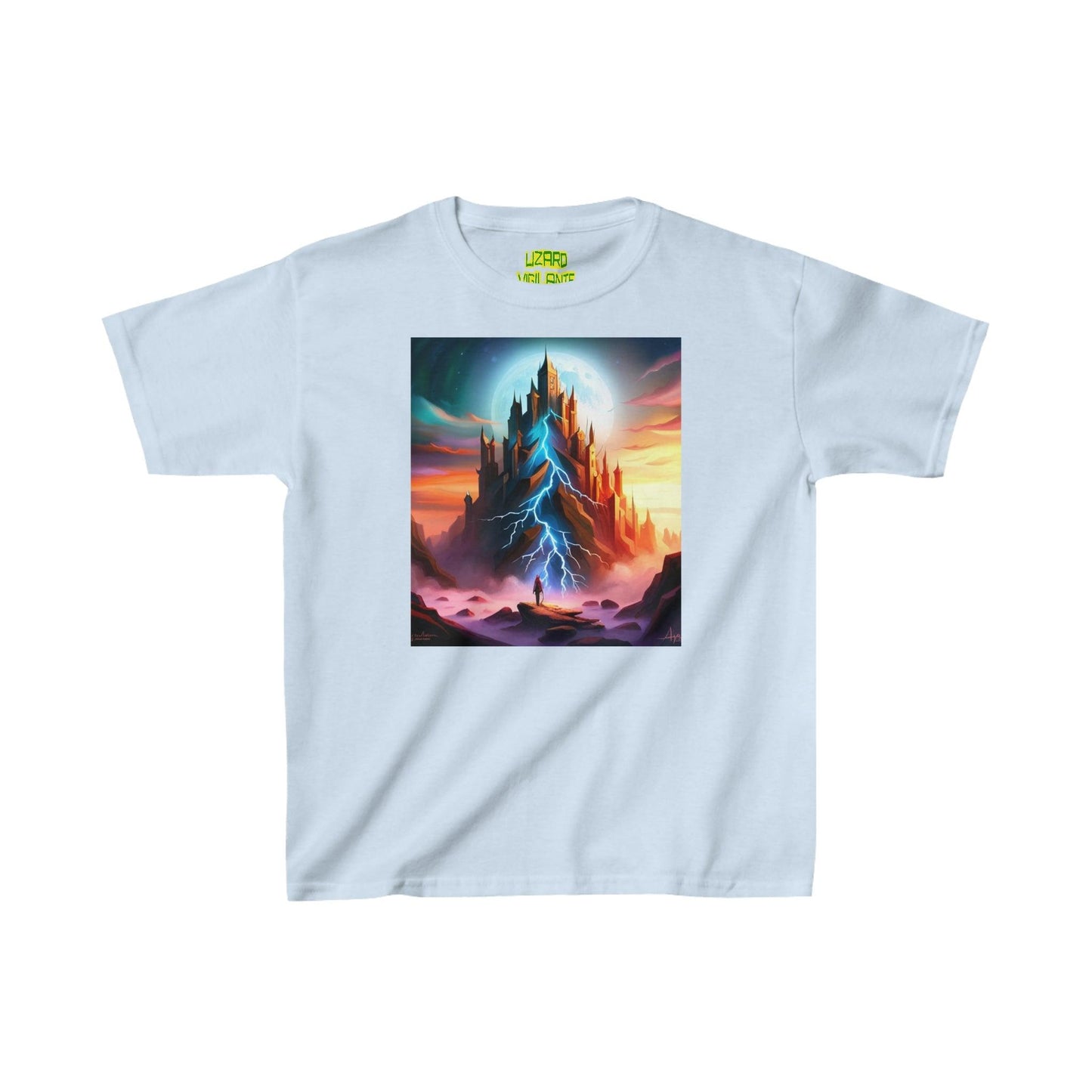 Climb Kids Heavy Cotton™ Tee - Lizard Vigilante