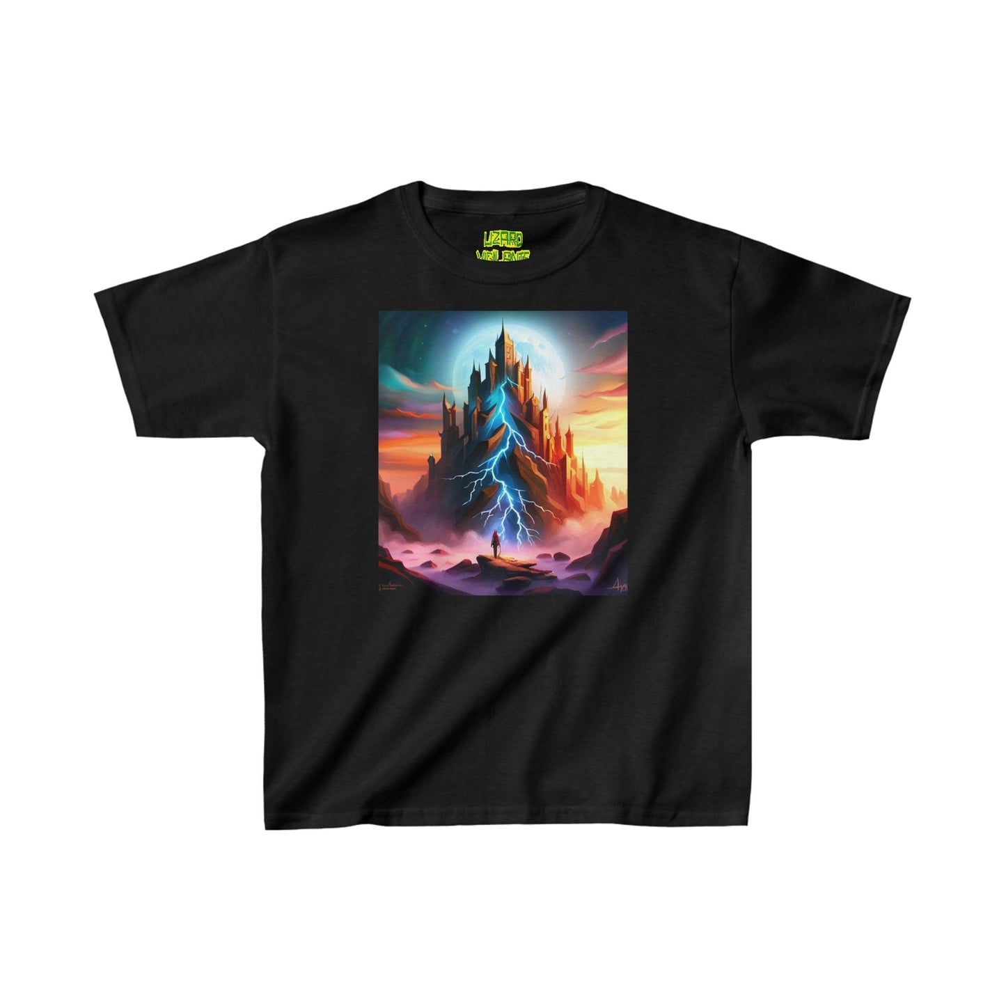 Climb Kids Heavy Cotton™ Tee - Lizard Vigilante