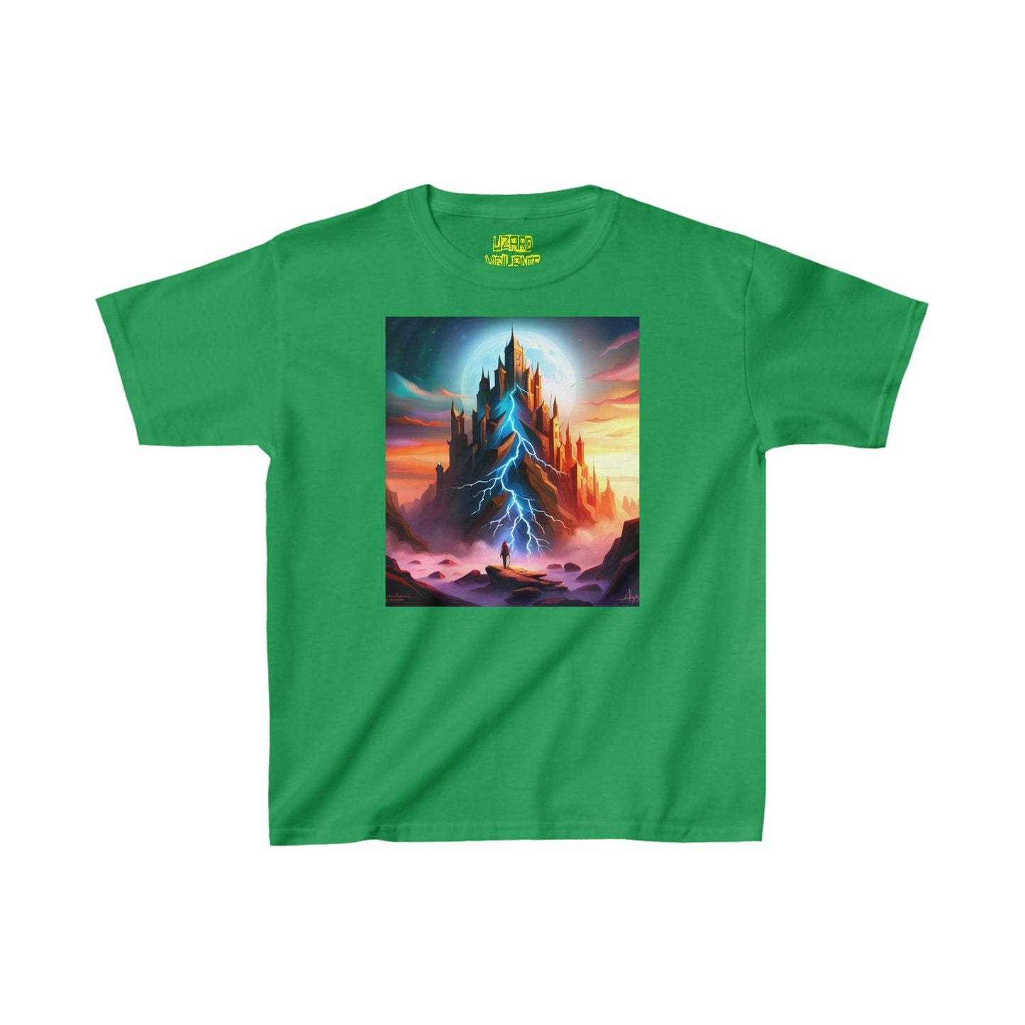 Climb Kids Heavy Cotton™ Tee - Lizard Vigilante