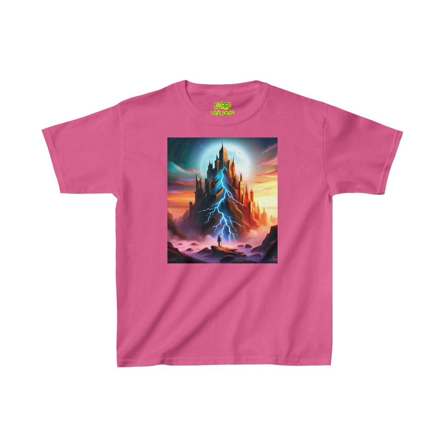 Climb Kids Heavy Cotton™ Tee - Lizard Vigilante