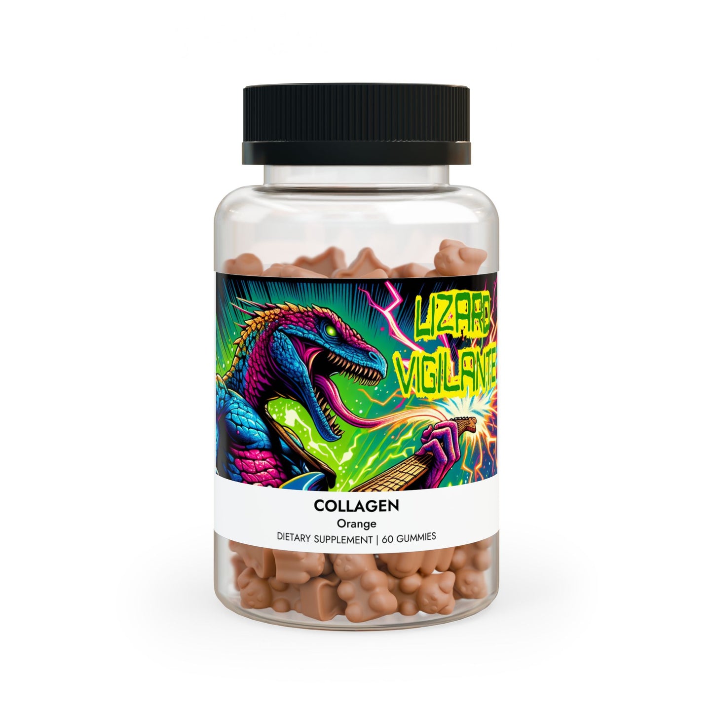 Lizard Vigilante Collagen Gummies (60 Gummies) - Premium Food Supplements from Printify - Just $29.99! Shop now at Lizard Vigilante