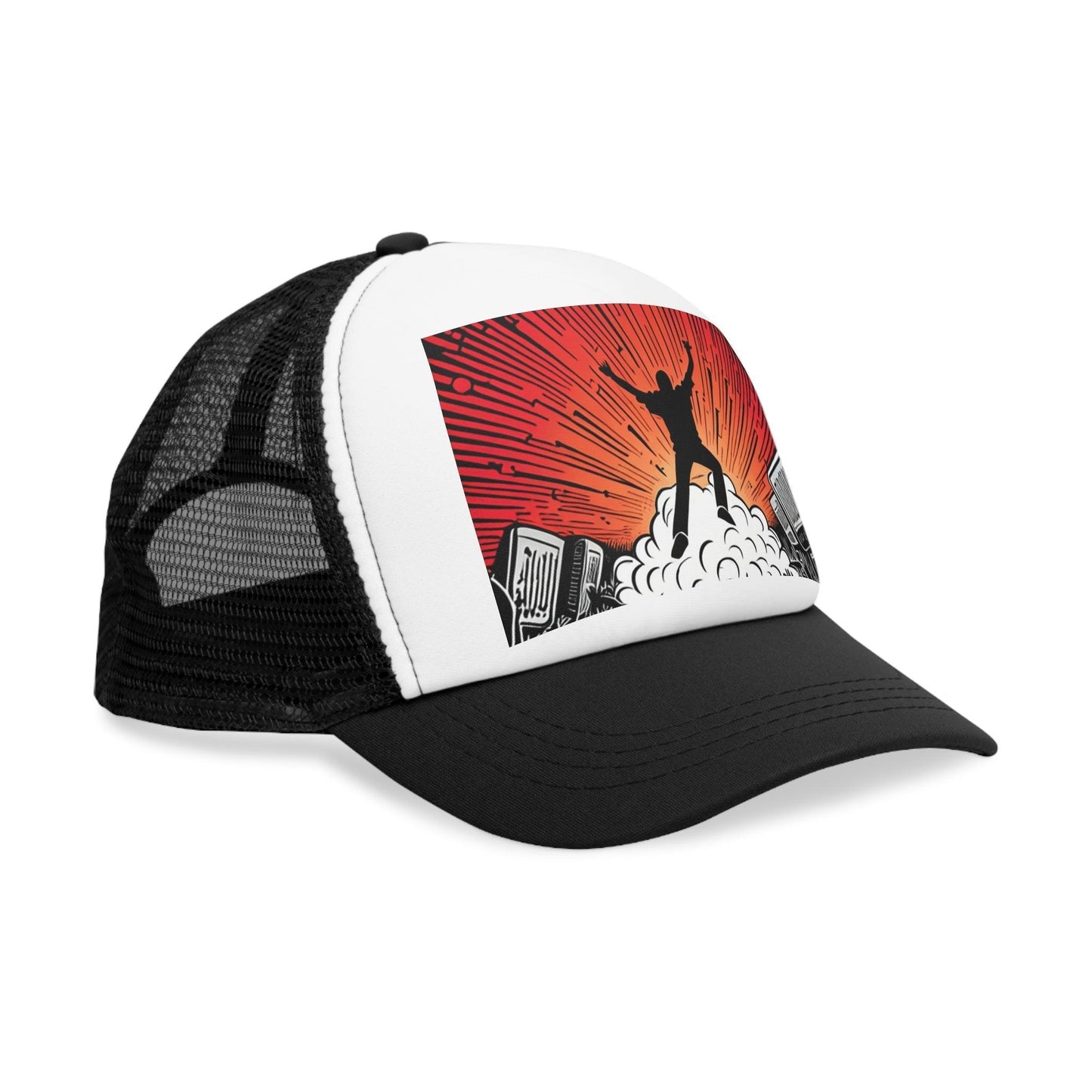 Metal Concert Mesh Cap - Lizard Vigilante