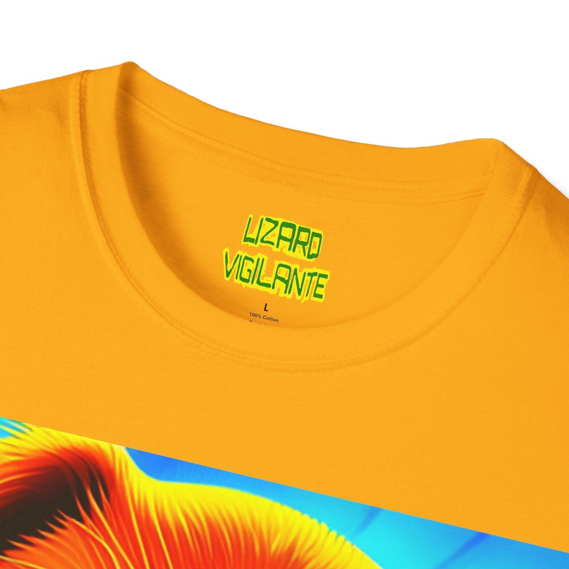 Prism Dog Unisex Softstyle T-Shirt - Lizard Vigilante