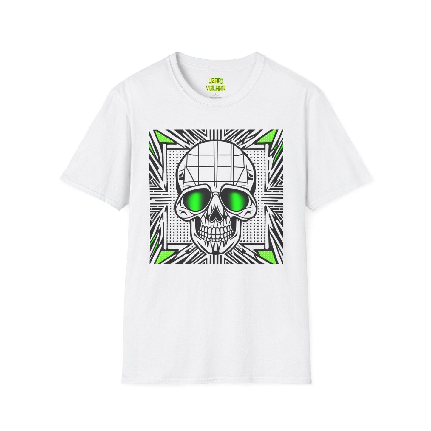 Skull Survey Unisex Softstyle T-Shirt - Lizard Vigilante