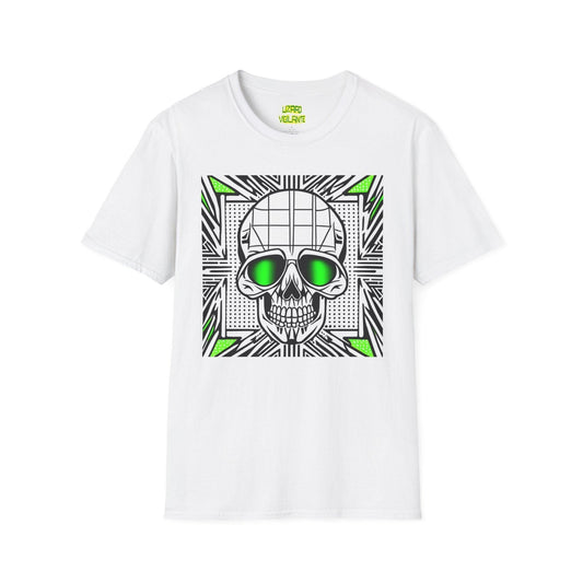 Skull Survey Unisex Softstyle T-Shirt - Lizard Vigilante