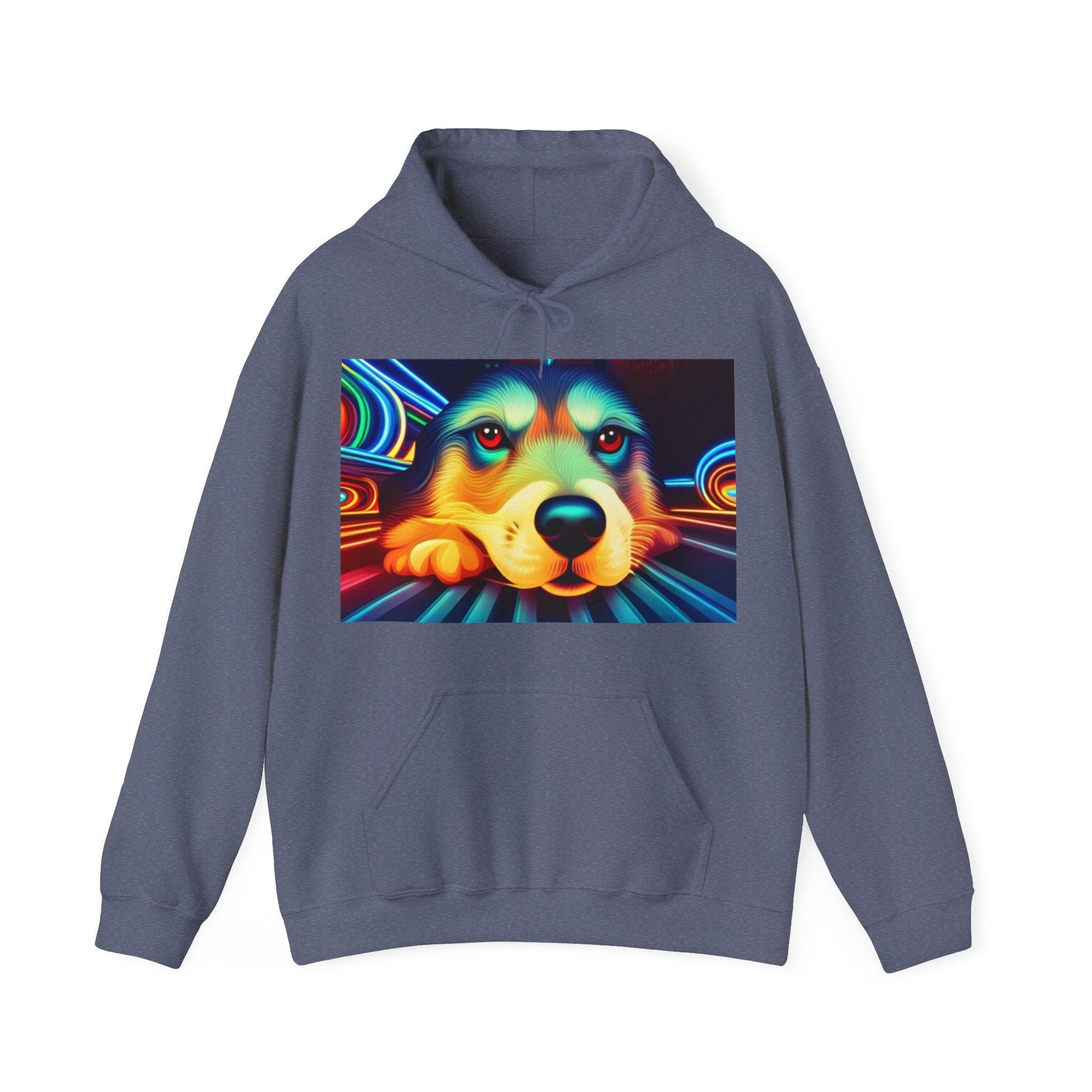 The Dog Album Unisex Heavy Blend™ Hooded Sweatshirt - Lizard Vigilante