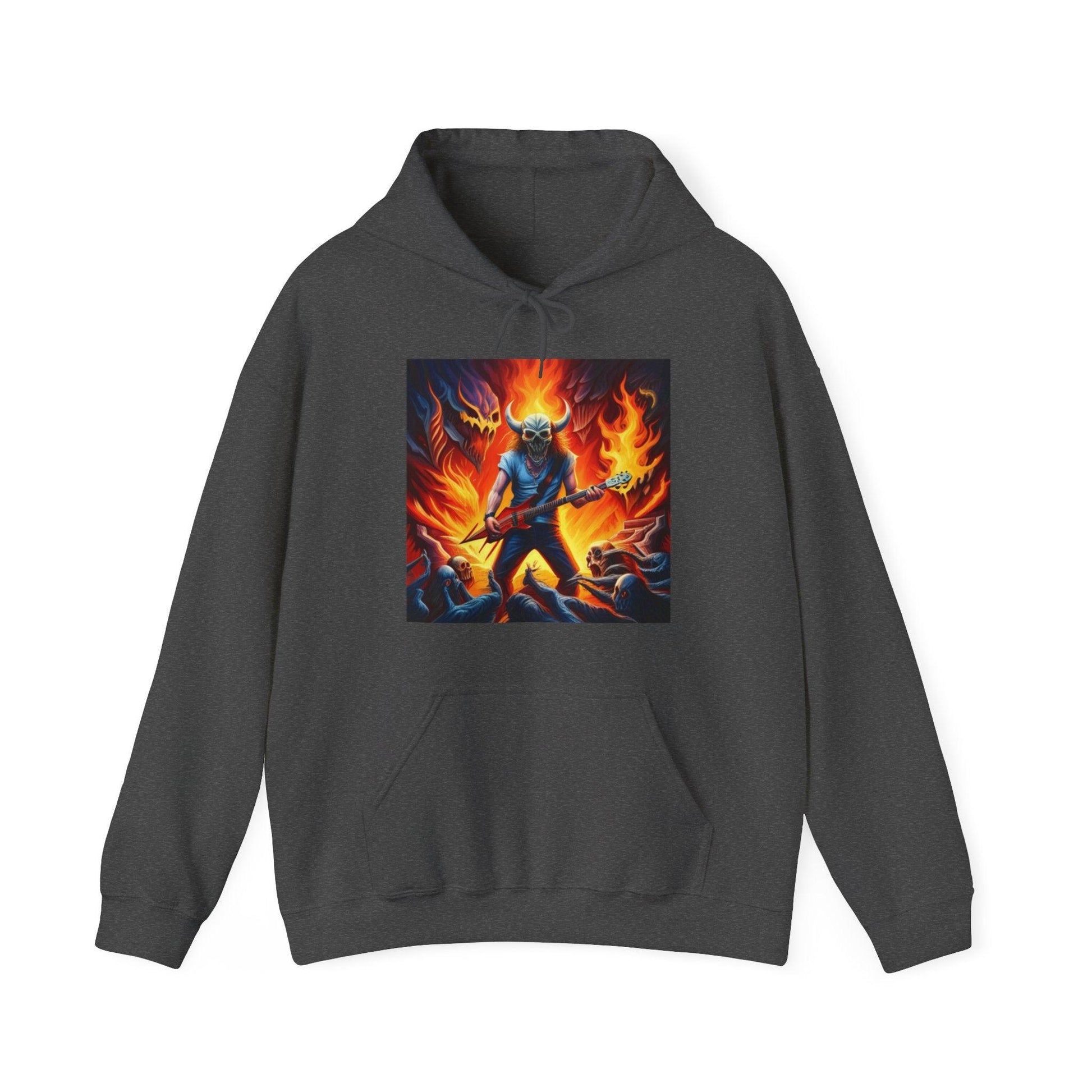 MegaSpikes Unisex Heavy Blend™ Hooded Sweatshirt - Lizard Vigilante