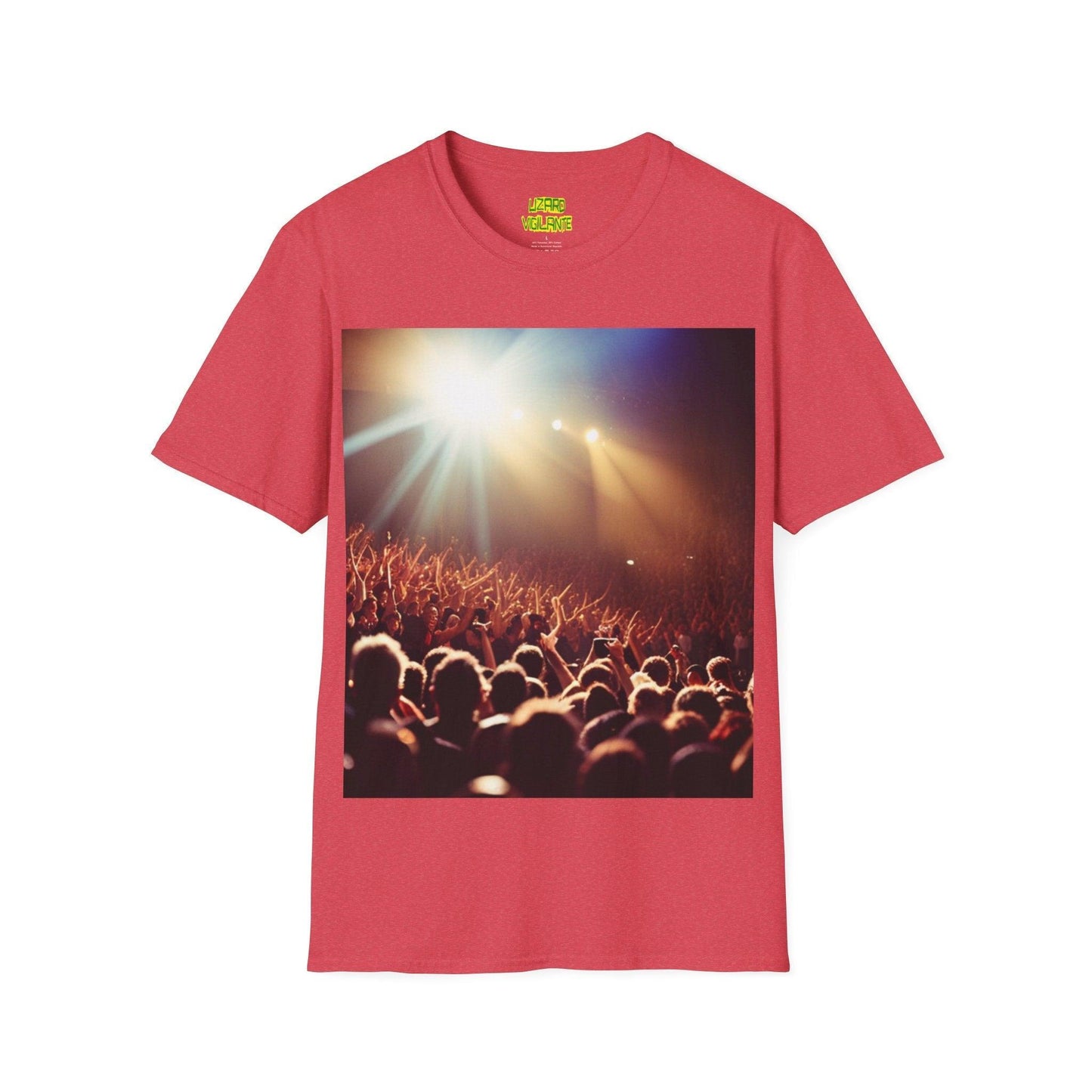 Arena Concert Unisex Softstyle T-Shirt - Lizard Vigilante