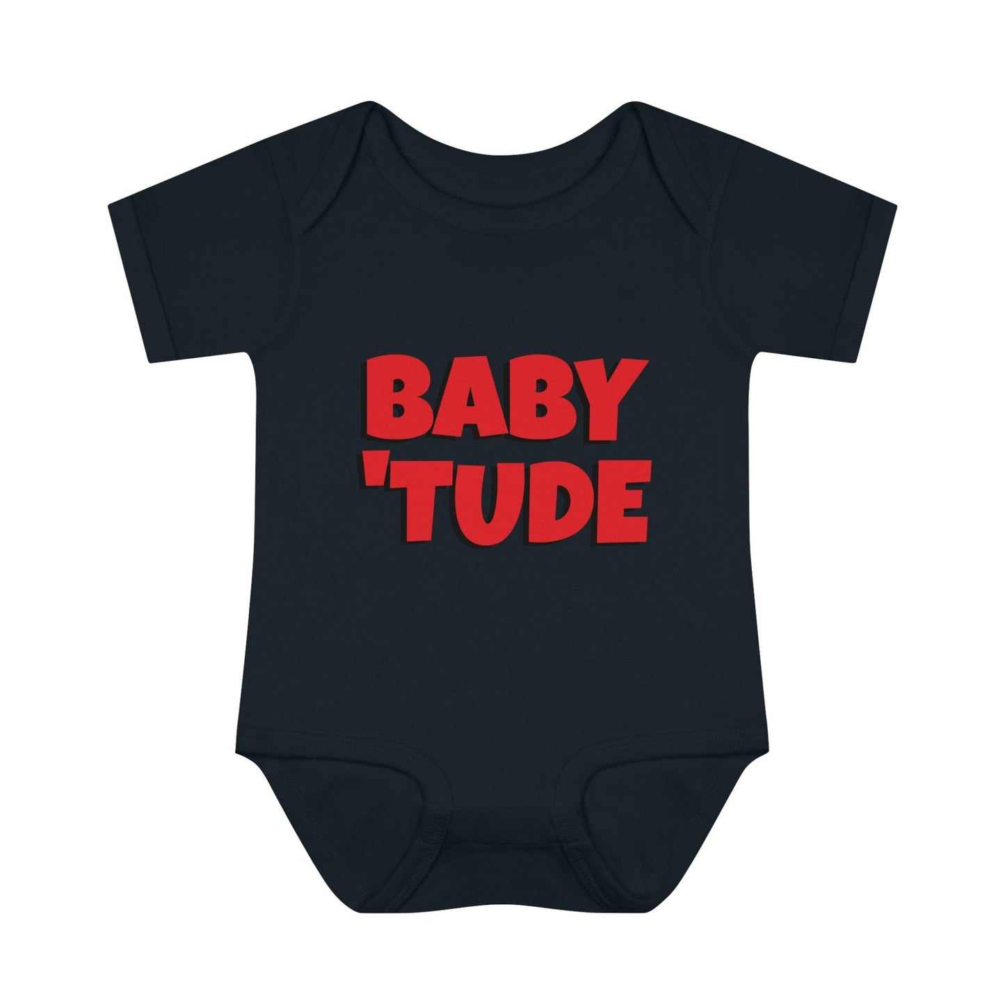 BABY 'TUDE Infant Baby Rib Bodysuit - Lizard Vigilante