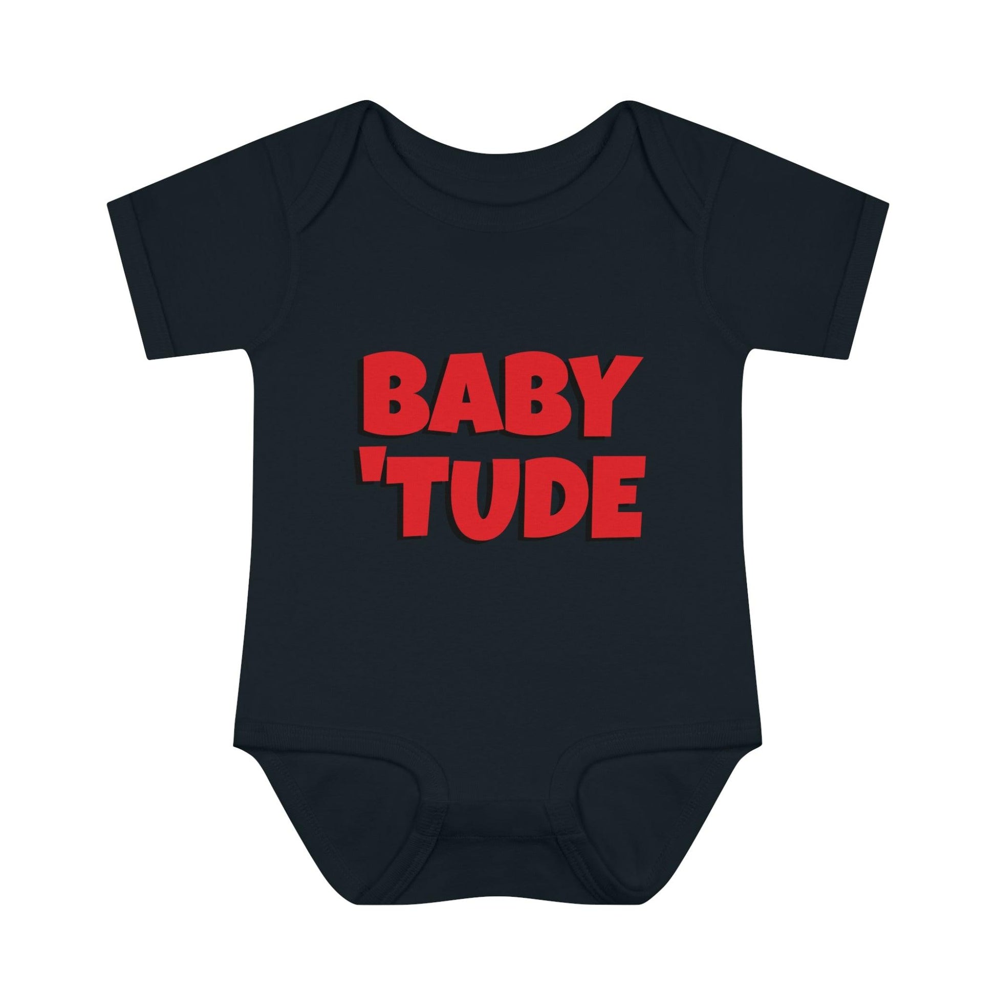 BABY 'TUDE Infant Baby Rib Bodysuit - Lizard Vigilante