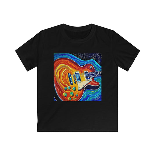 Groovy Guitar Kids Softstyle Tee - Lizard Vigilante