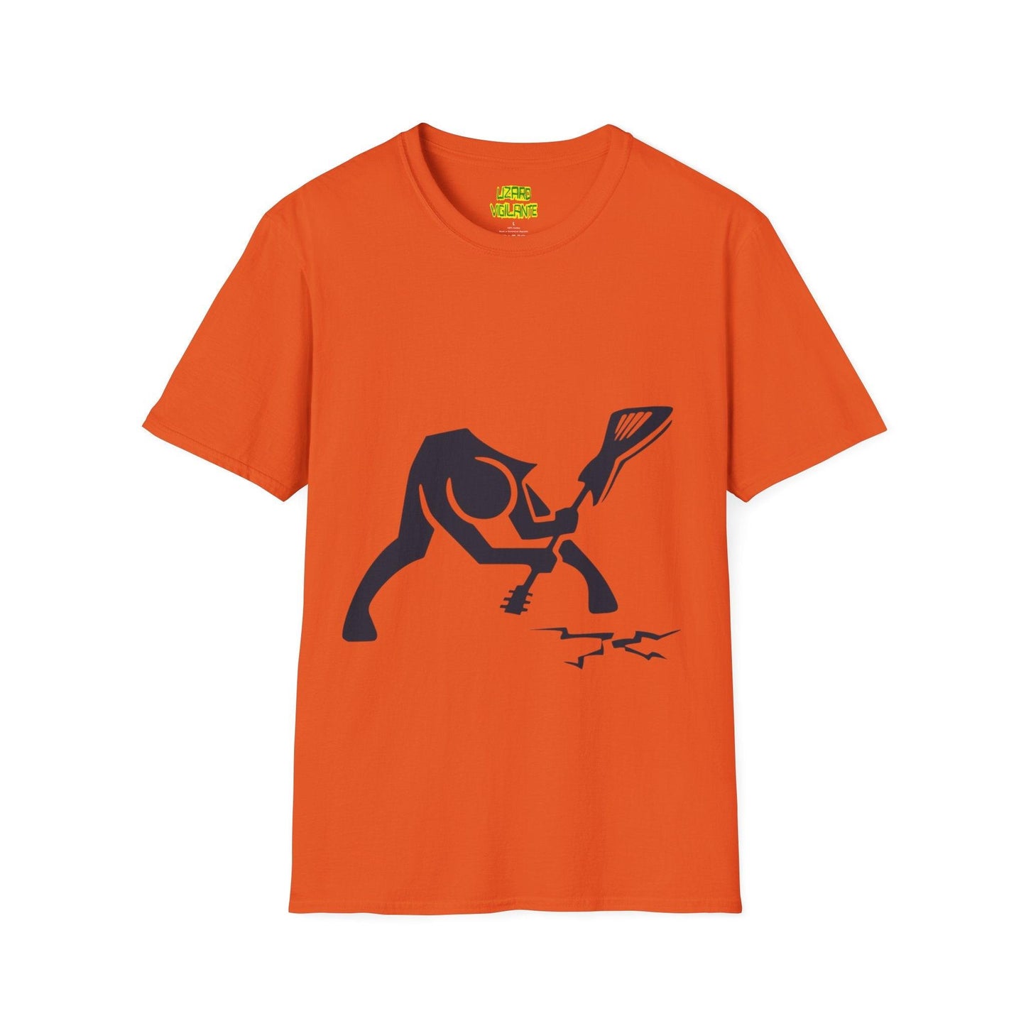 Guitar Smash Unisex Softstyle T-Shirt - Lizard Vigilante