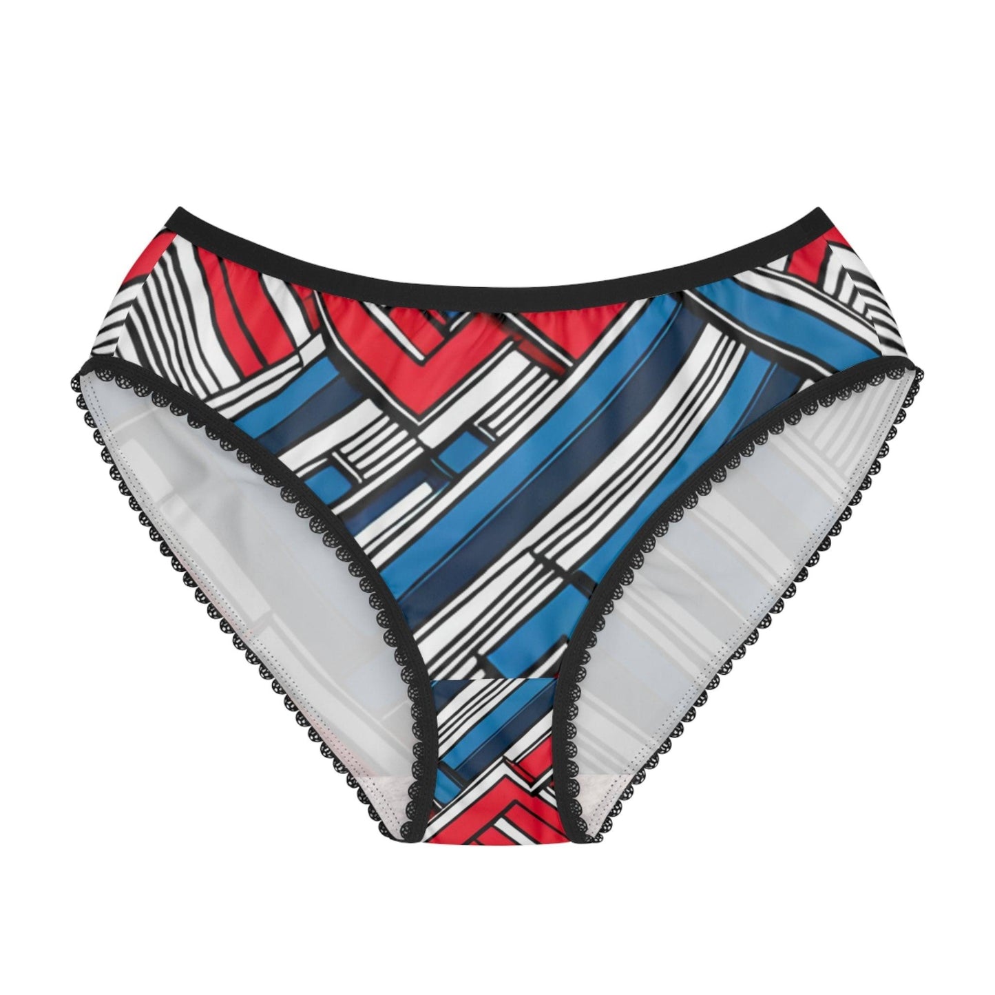 Geometric Patriot Women's Briefs - Lizard Vigilante