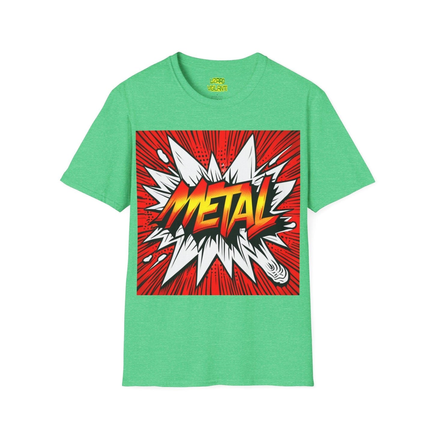 METAL KAPOW Unisex Softstyle T-Shirt - Lizard Vigilante