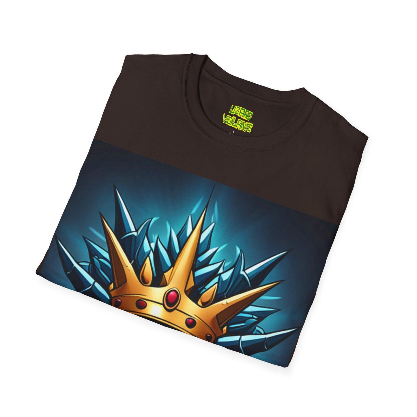 Blue Skeleton Queen Unisex Softstyle T-Shirt - Lizard Vigilante