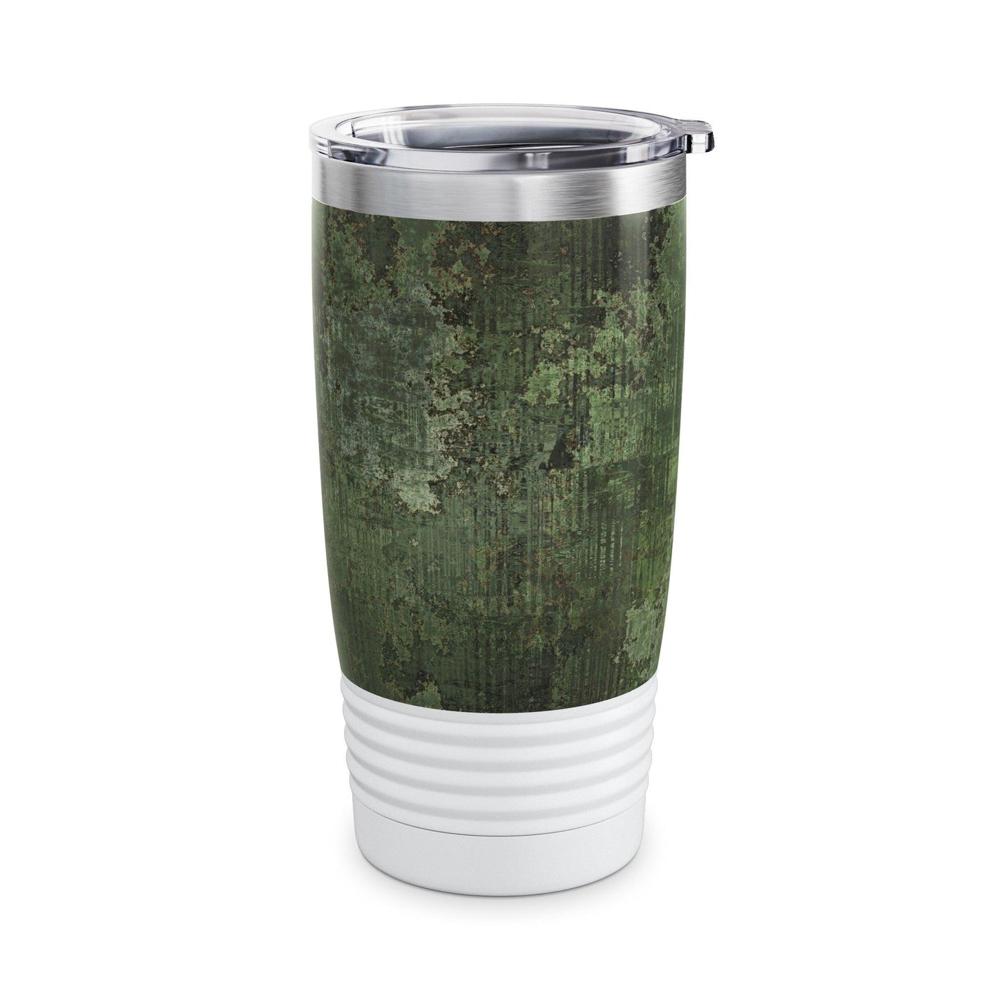 Dirty Green Camo Army Ringneck Tumbler, 20oz - Premium Mug from Printify - Just $38.98! Shop now at Lizard Vigilante