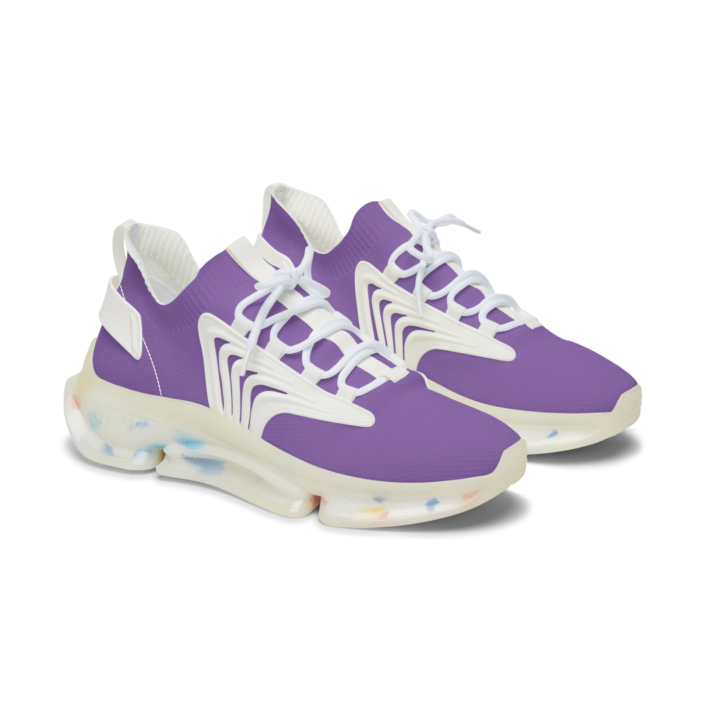 Women's Mesh Sneakers - Purple - Lizard Vigilante