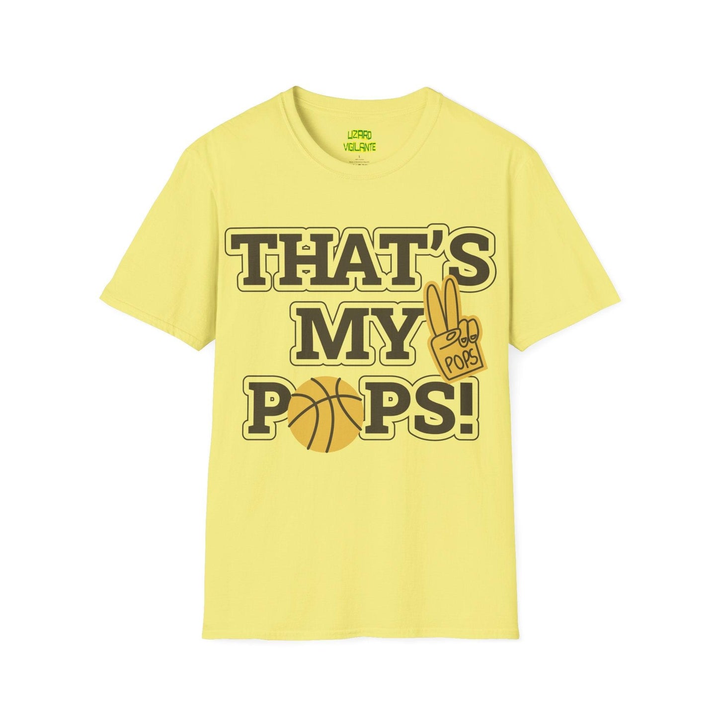 That's My Pops Unisex Softstyle T-Shirt - Lizard Vigilante