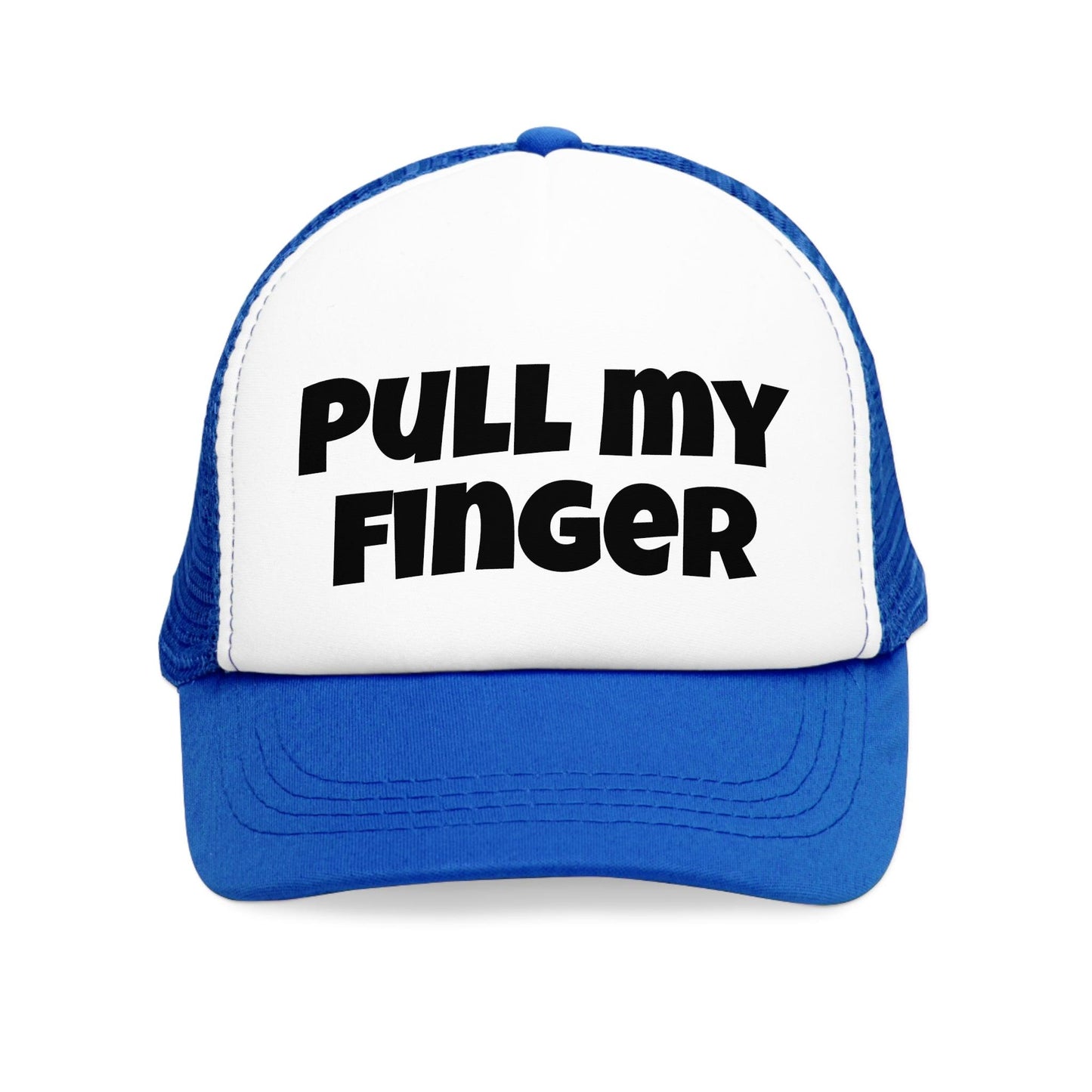 PULL MY FINGER Mesh Cap - Lizard Vigilante