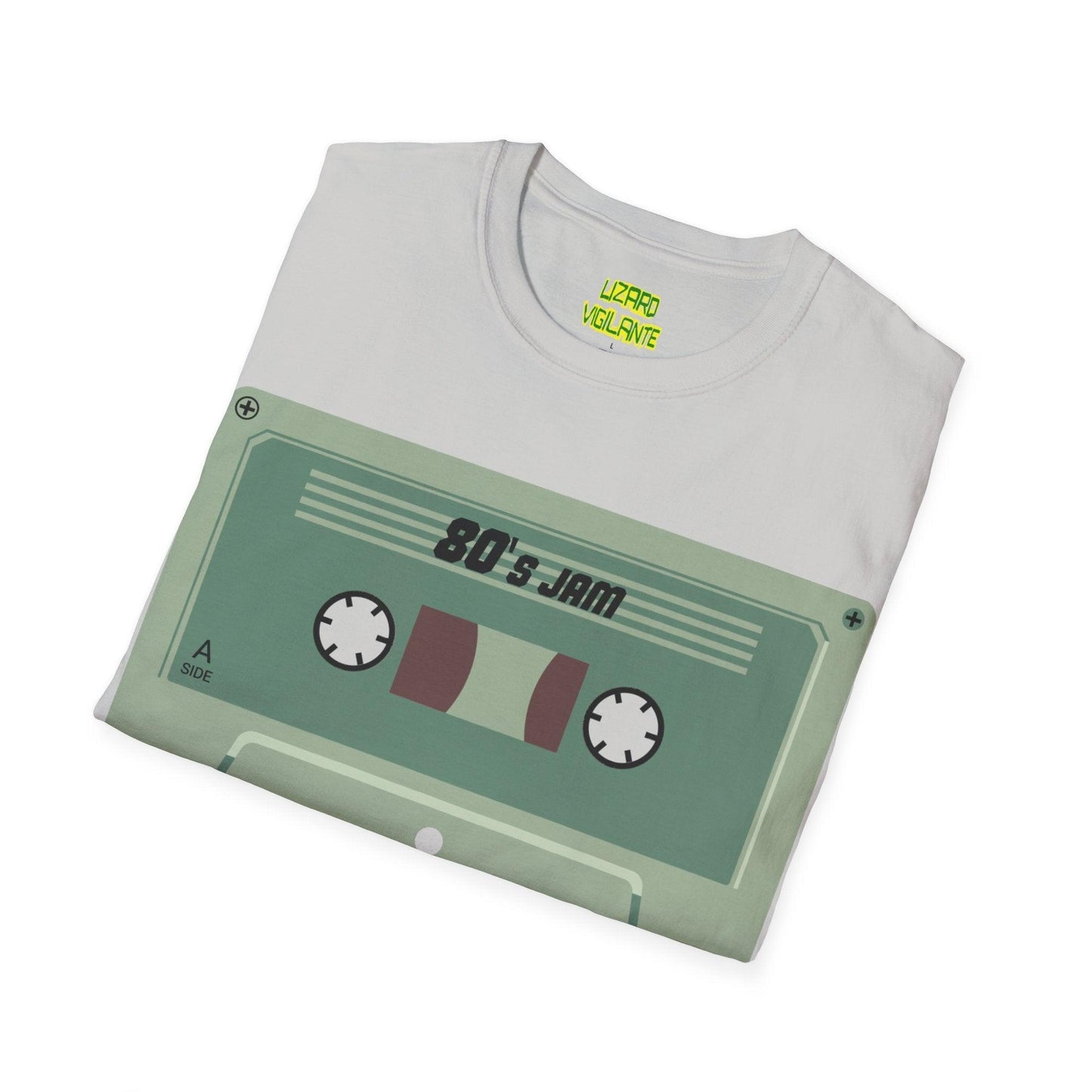 80's Jam Unisex Softstyle T-Shirt - Lizard Vigilante