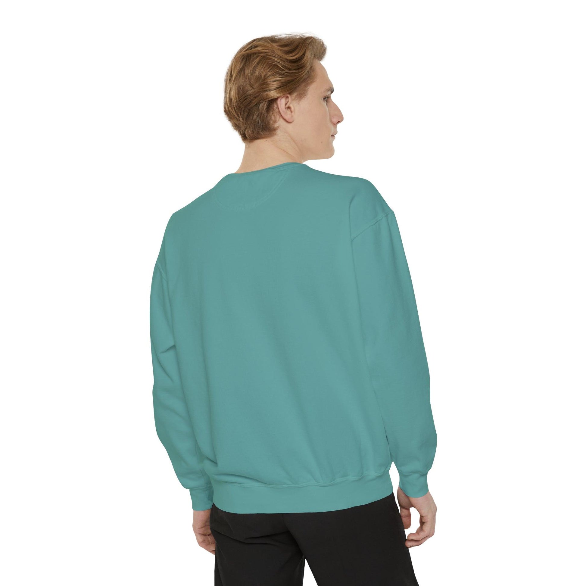 Castled Unisex Garment-Dyed Relaxed Fit Sweatshirt Sizes S-3XL - Lizard Vigilante