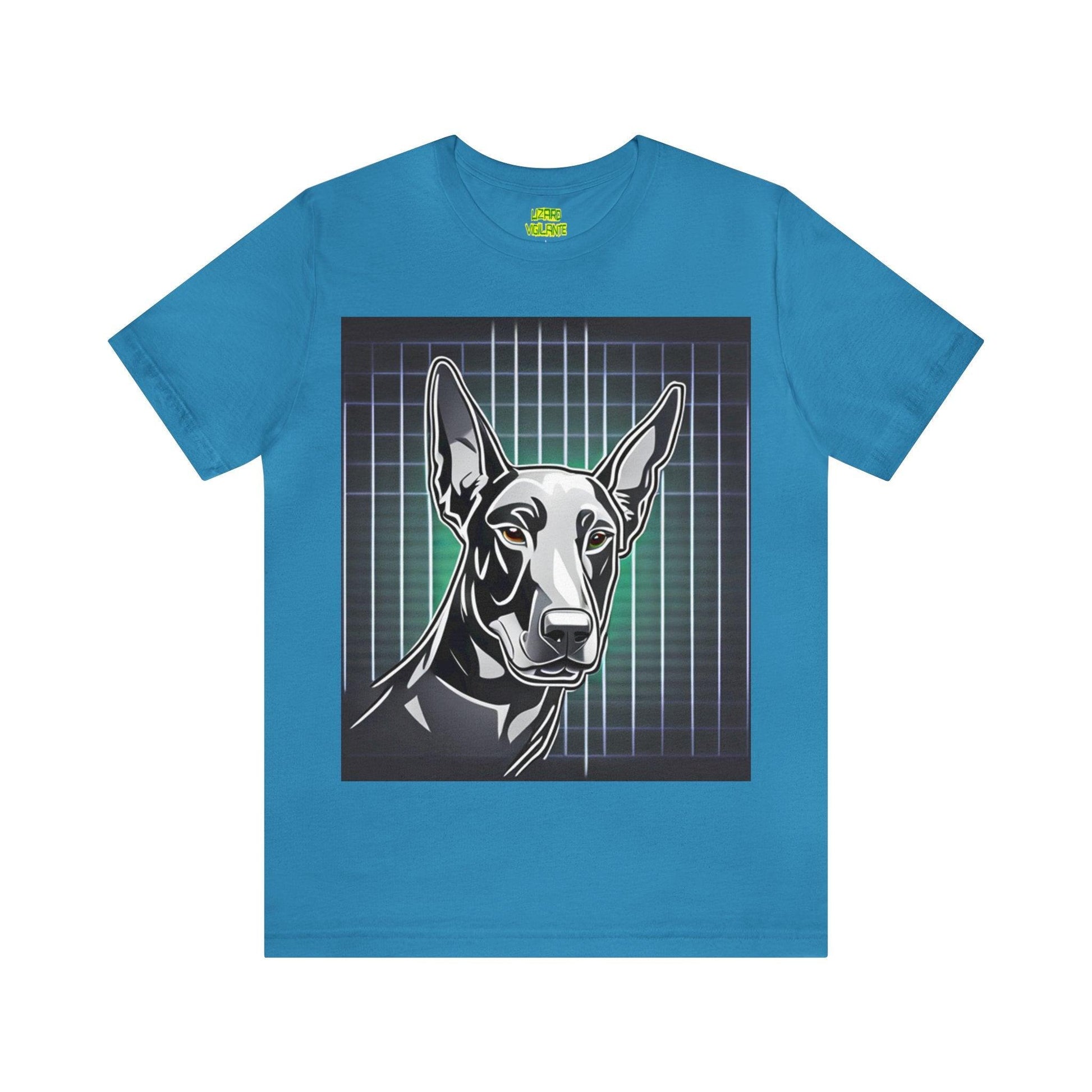 Doberman Graf Unisex Jersey Short Sleeve Tee - Lizard Vigilante