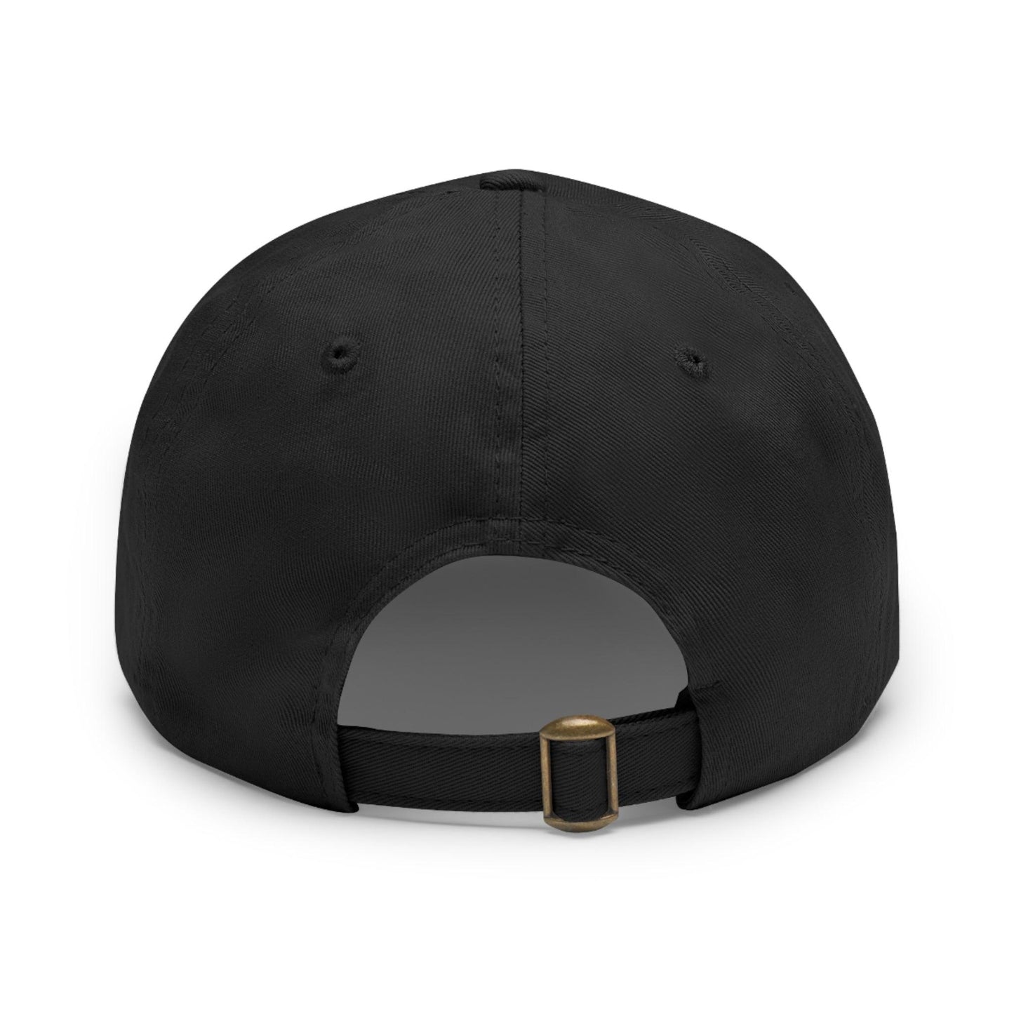 I HAT PEOPLE! Dad Hat with Leather Patch (Round) - Lizard Vigilante