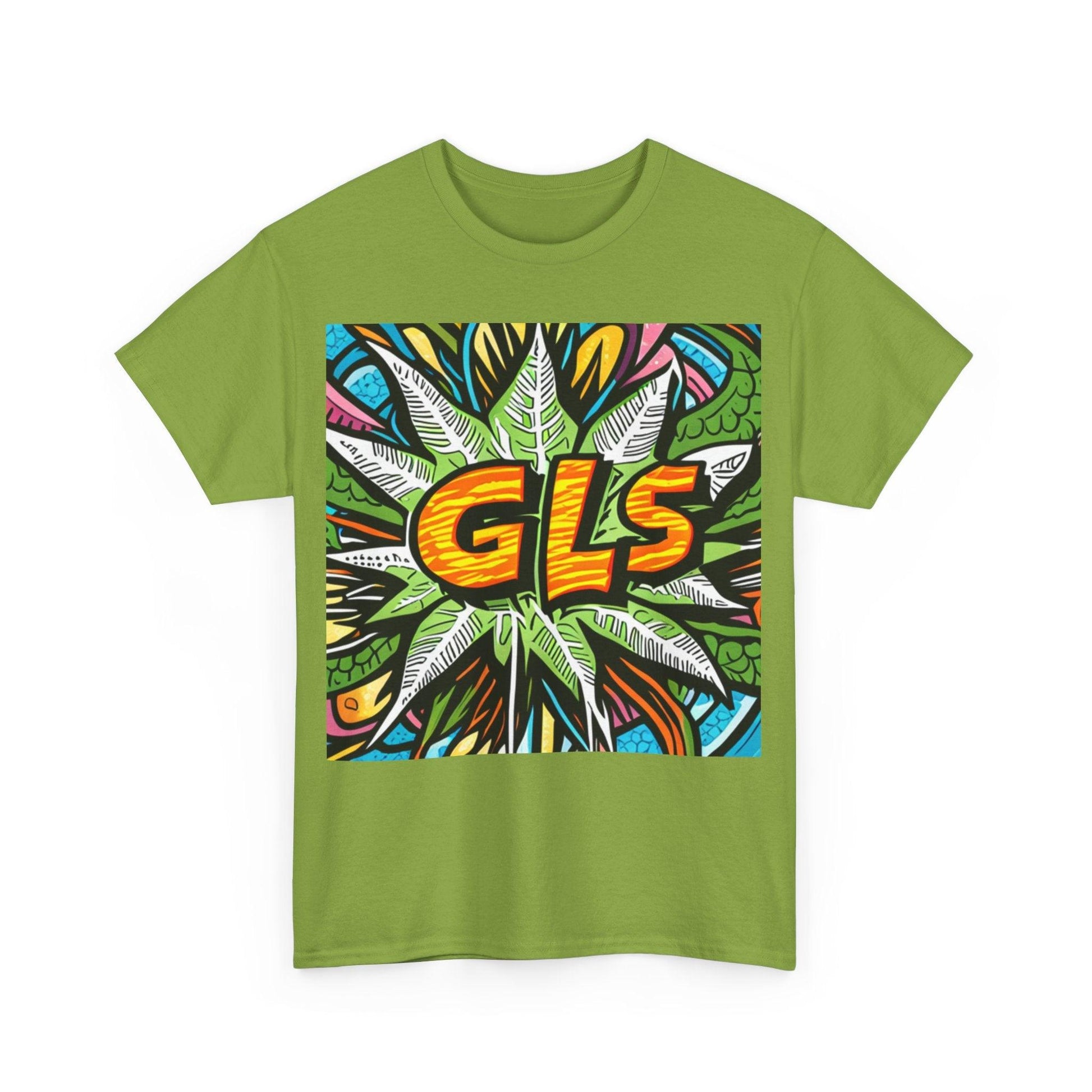 GreenLeaf Silo "GLS" Logo Unisex Heavy Cotton Tee - Lizard Vigilante