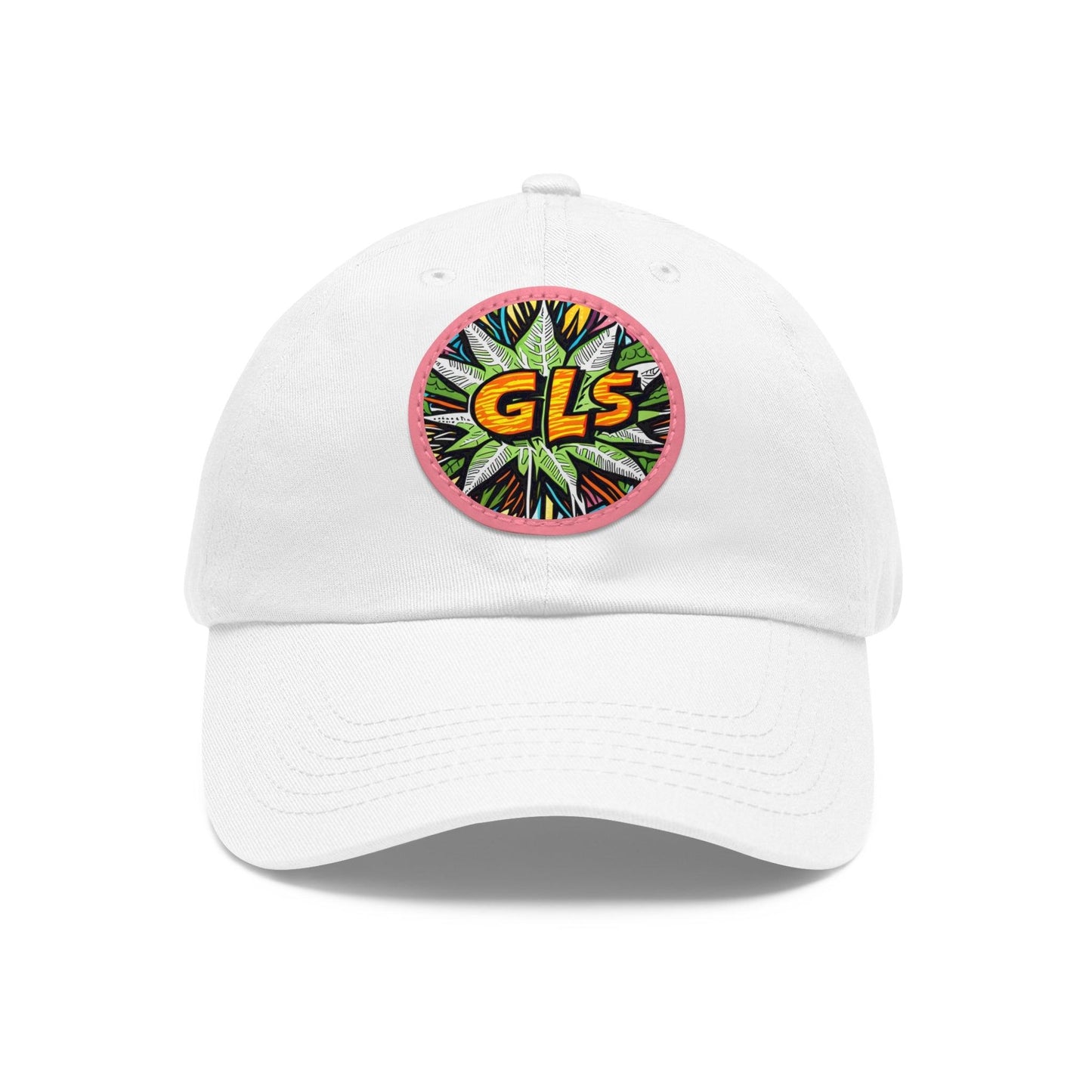 GreenLeaf Silo "GLS" Dad Hat with Leather Patch (Round) - Lizard Vigilante