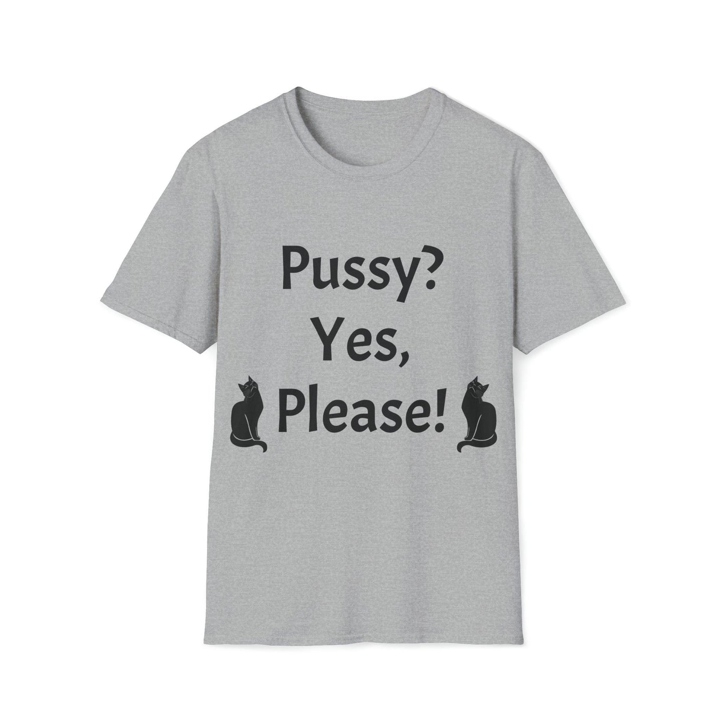 Pussy? Yes, Please! Unisex Softstyle T-Shirt - Lizard Vigilante