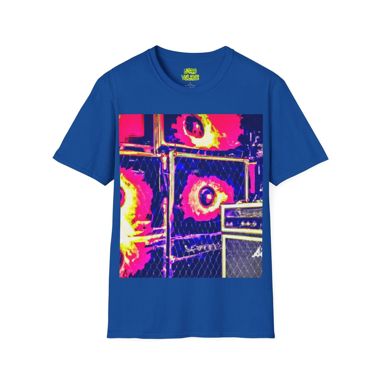 UnderAmped Unisex Softstyle T-Shirt - Lizard Vigilante