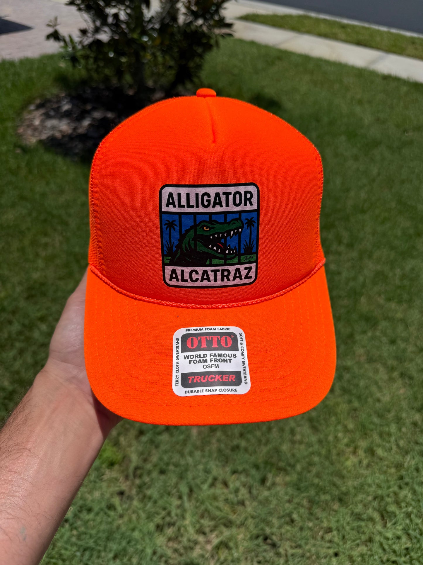 Alligator Alcatraz Trucker Hat