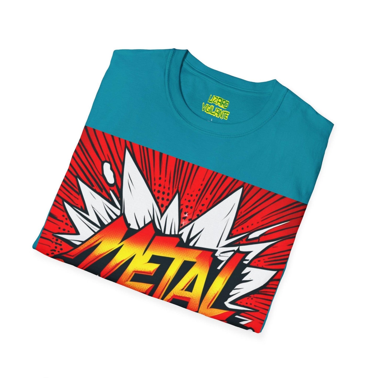 METAL KAPOW Unisex Softstyle T-Shirt - Lizard Vigilante