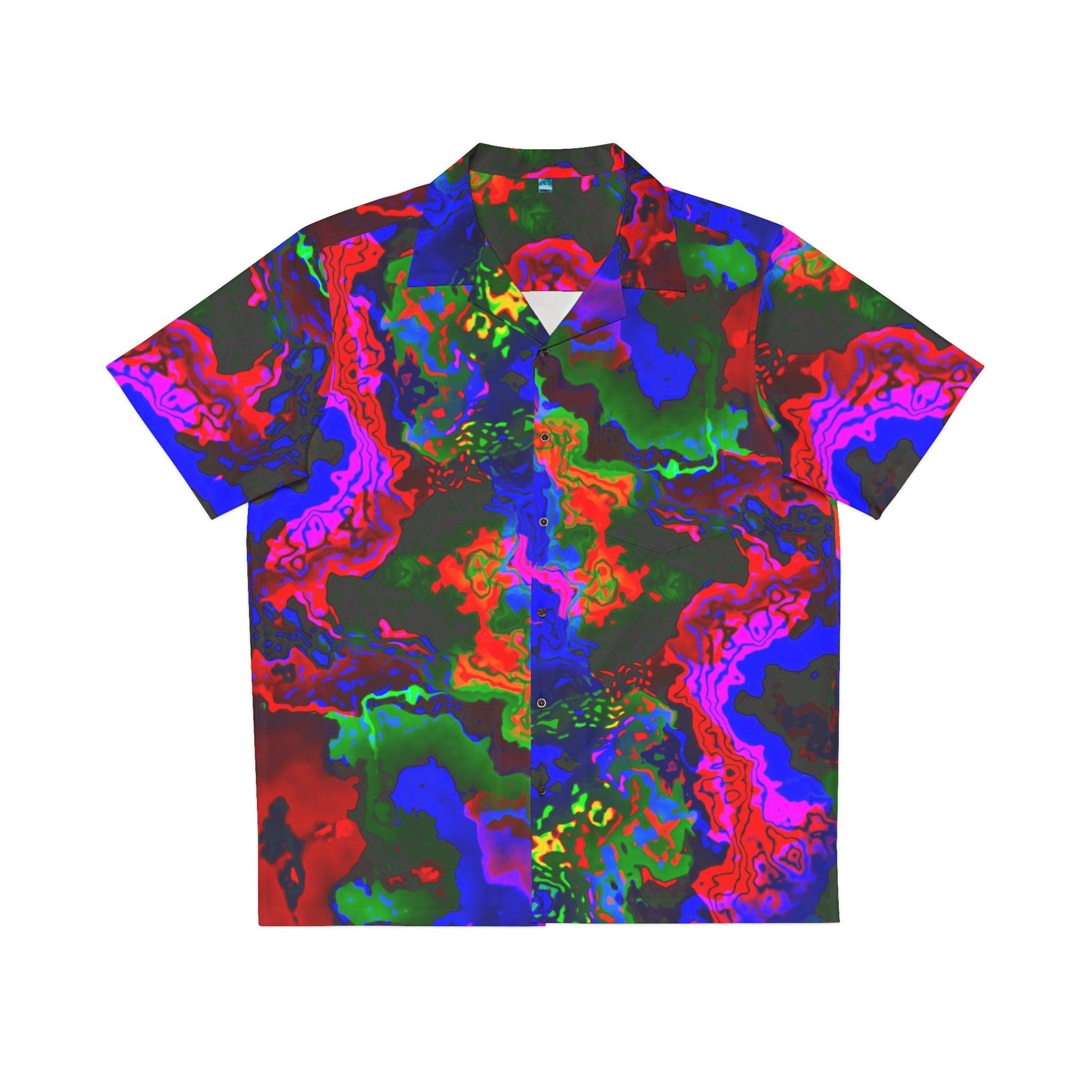 Rainbow in the Darknesss Men's Hawaiian Shirt - Lizard Vigilante