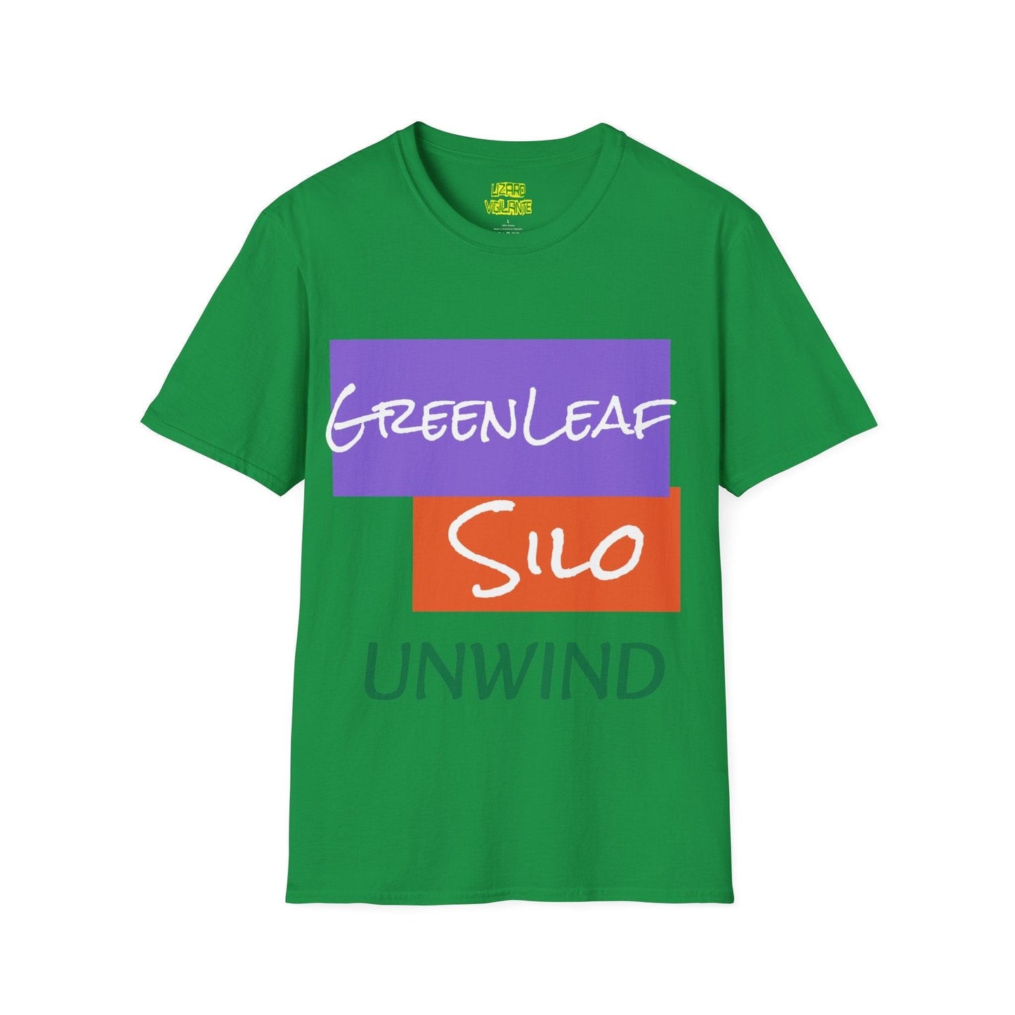 GreenLeaf Silo Unisex Softstyle T-Shirt / Unfamous Band Tee - Lizard Vigilante