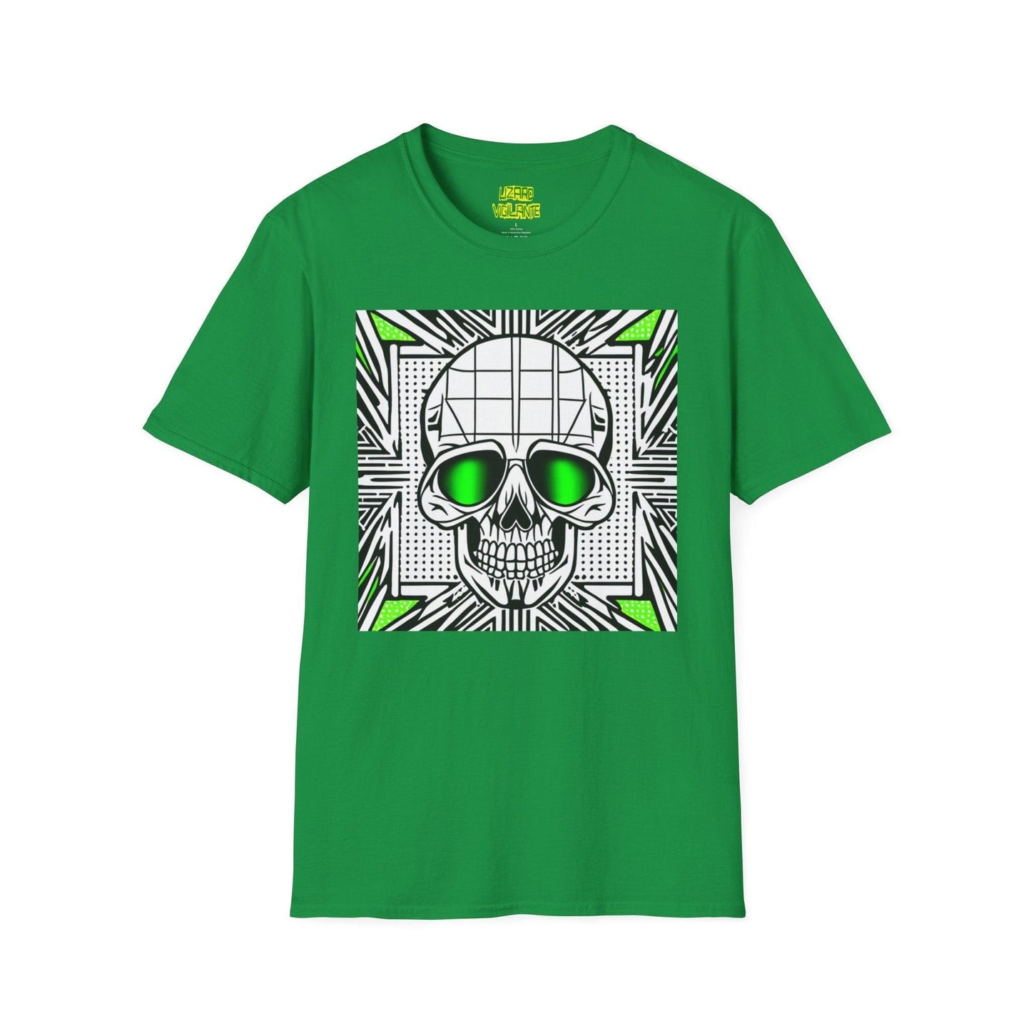 Skull Survey Unisex Softstyle T-Shirt - Lizard Vigilante