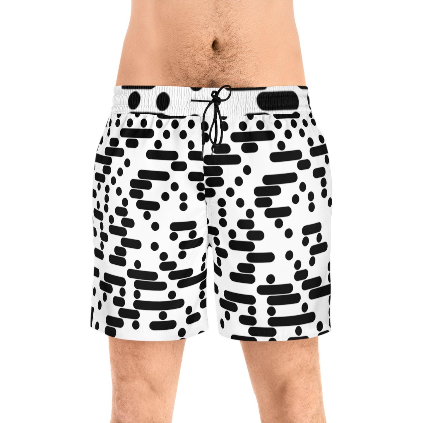 Decoded Men's Mid-Length Swim Shorts - Lizard Vigilante