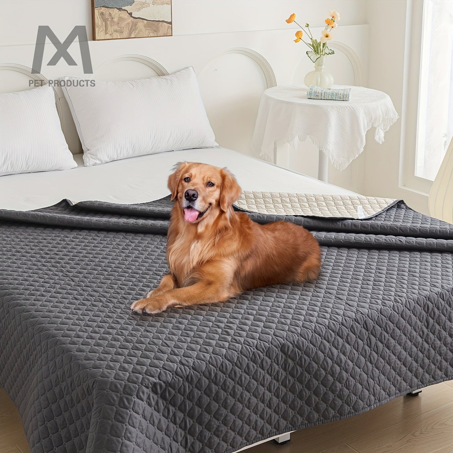 Waterproof non-slip pet mattress, pet blanket, pet furniture mattress, pet sofa waterproof cushion