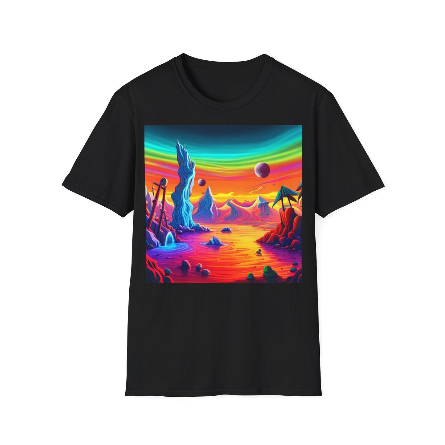 Planet Eighteen Unisex Softstyle T-Shirt - Lizard Vigilante