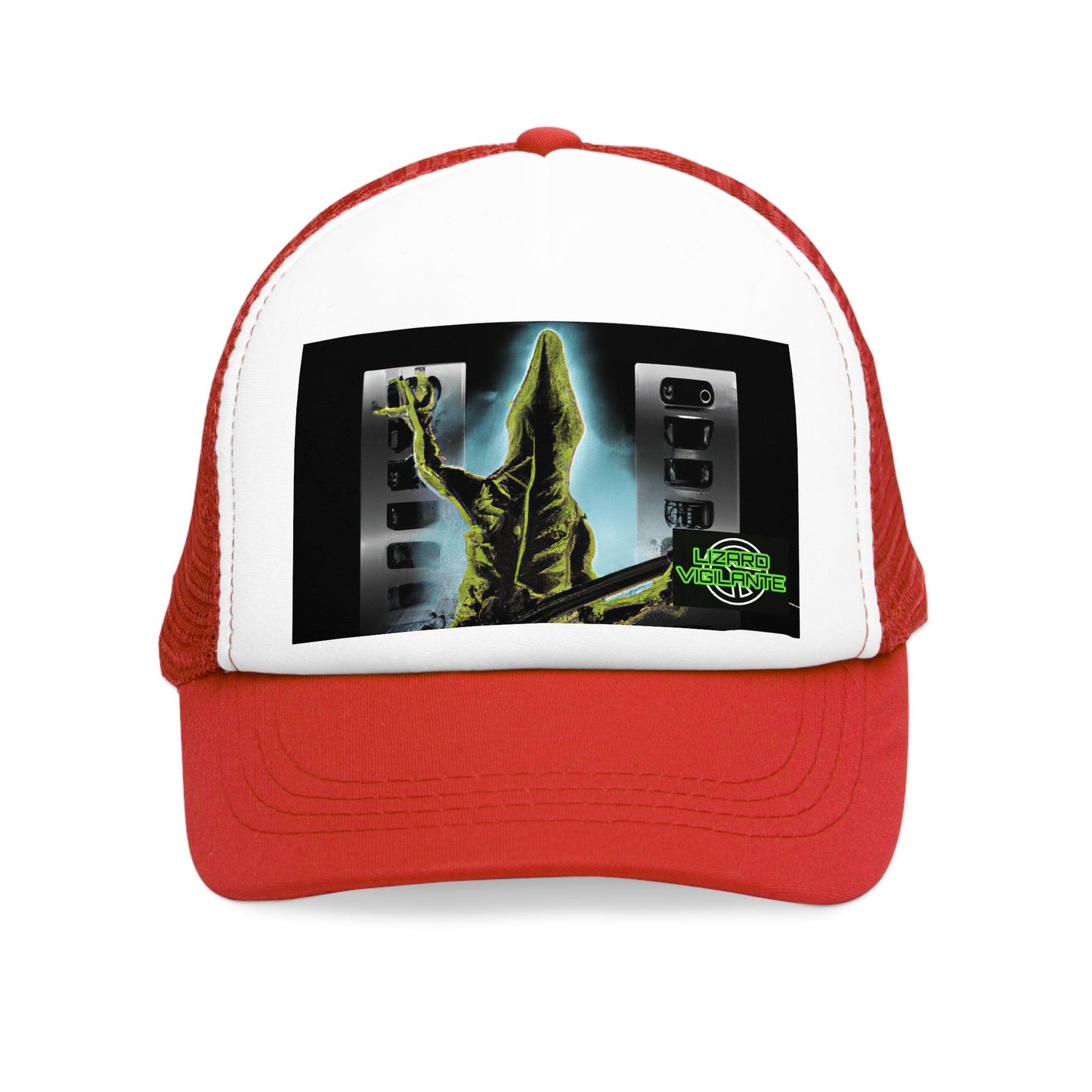 Lizard Vigilante Shocker Mesh Cap - Lizard Vigilante