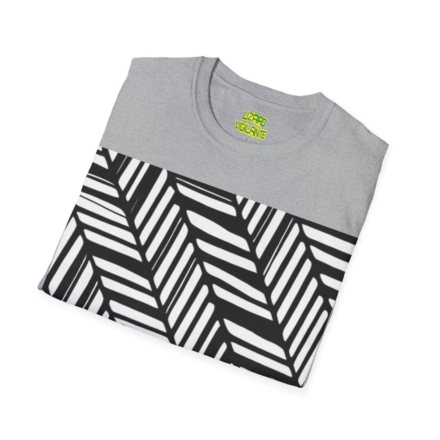 Liz Herringbone Unisex Softstyle T-Shirt - Lizard Vigilante