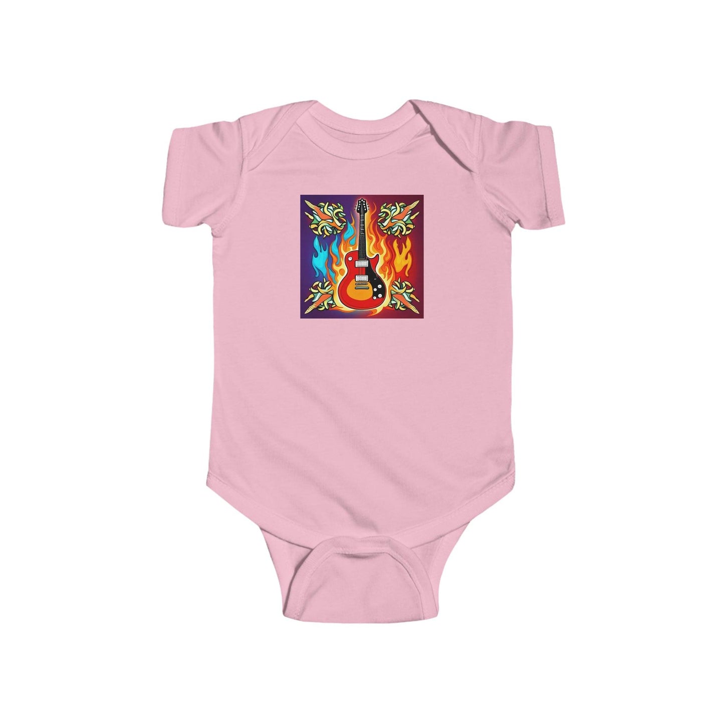 Electric Guitar Infant Fine Jersey Bodysuit - Lizard Vigilante