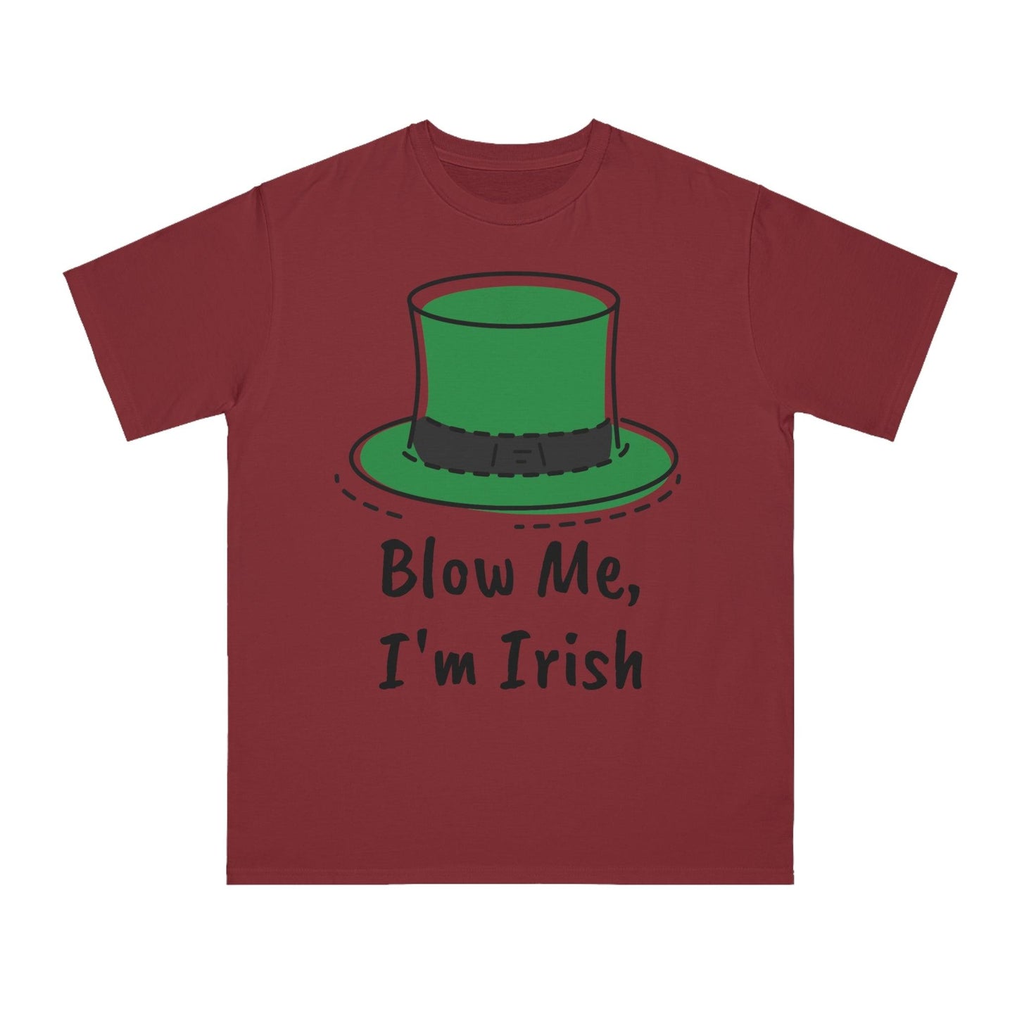 Blow Me, I'm Irish Organic Unisex Classic T-Shirt - Lizard Vigilante