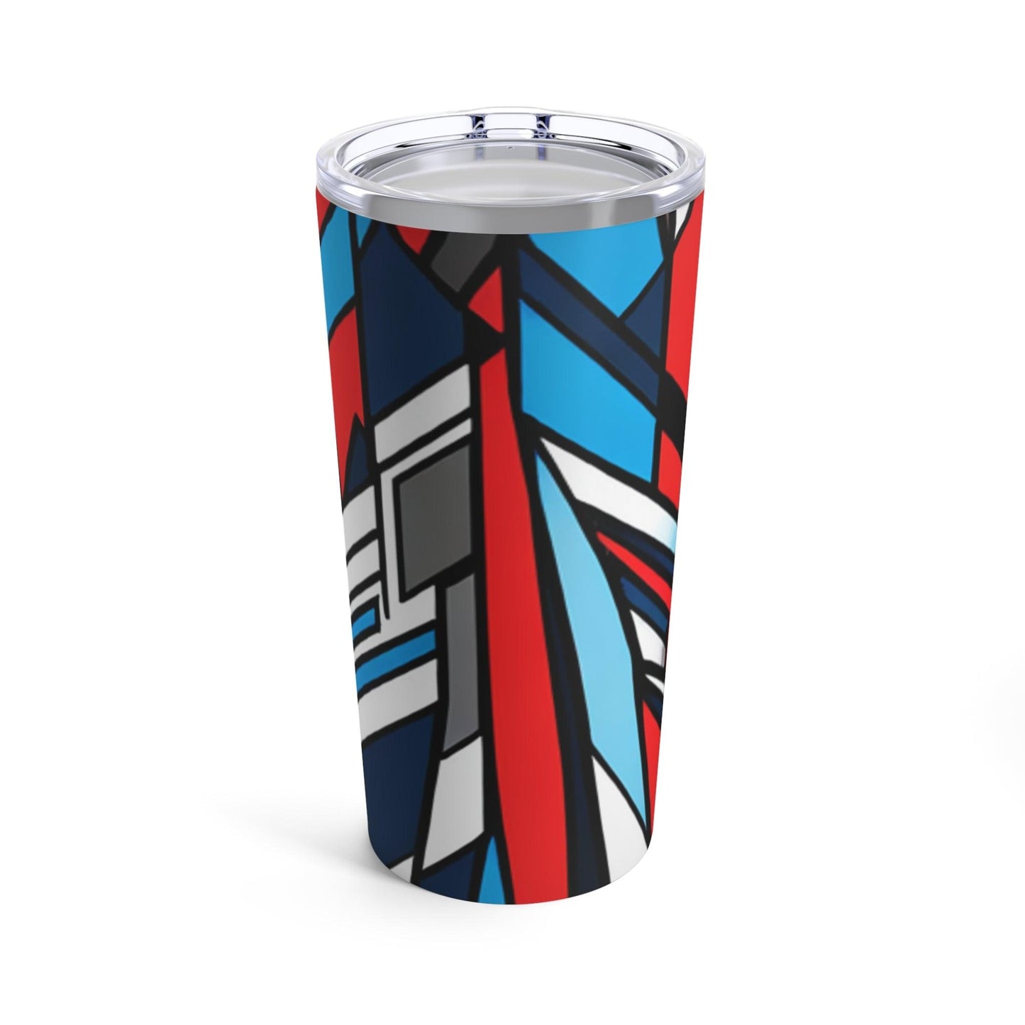 Geometricked Tumbler 20oz - Lizard Vigilante