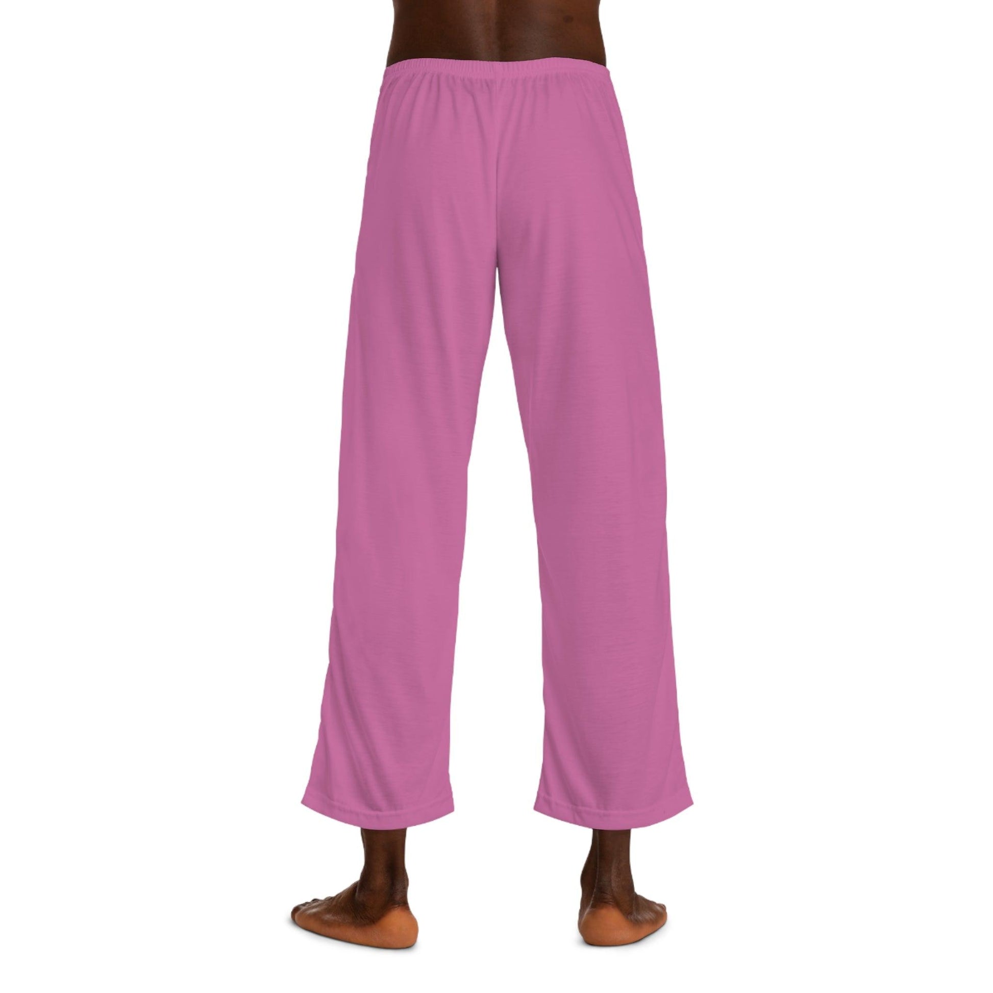 Men's Pajama Pants - Light Pink - Lizard Vigilante